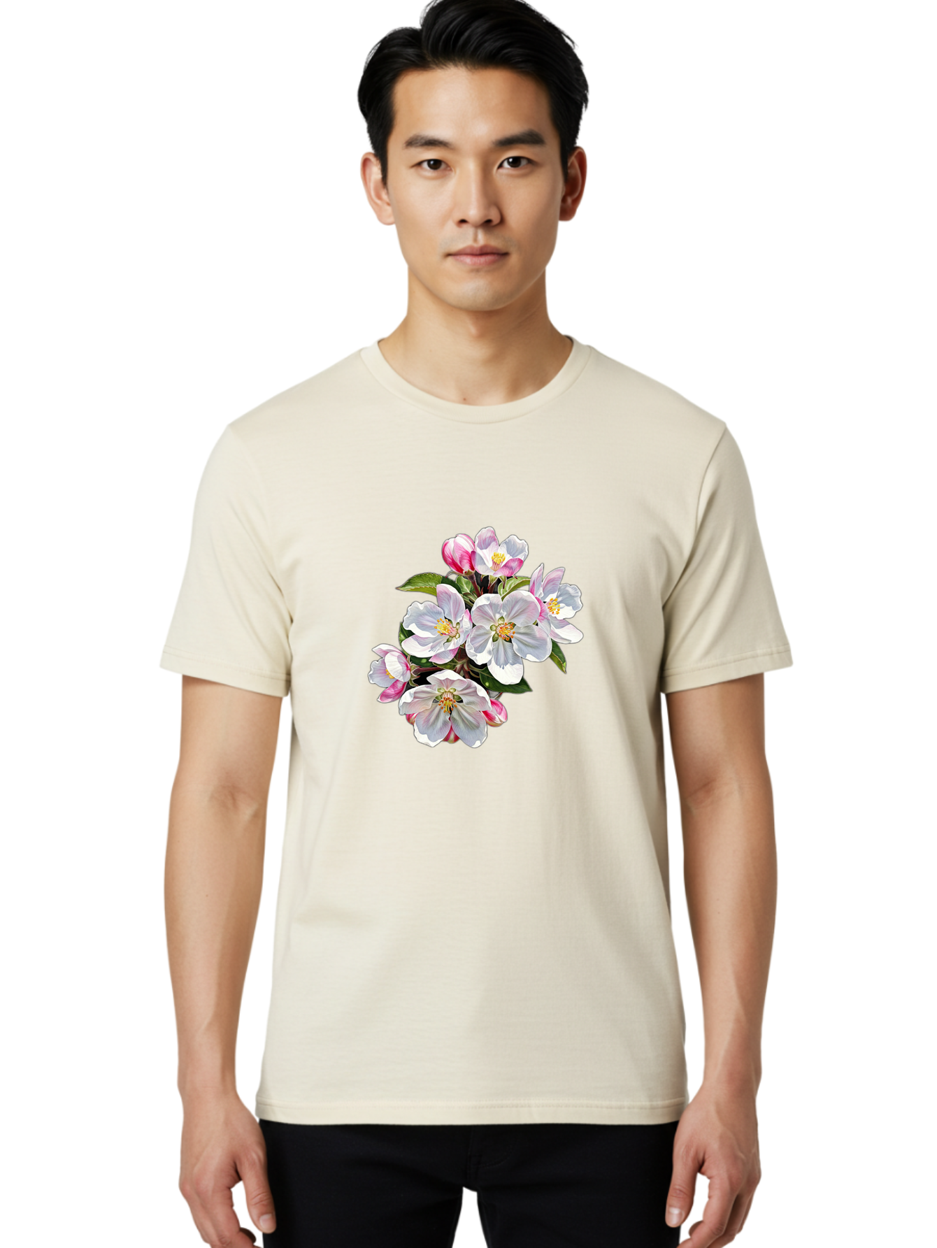 Apple-Blossoms Men'S Graphic Tee, 100% Cotton, Comfortable Casual Summer Wear, Machine Washable, Vintage Camera, Old Camera, Antique Camera, Black Camera, Classic Photography, Photography Equipment, Nostalgic Device, Film Camera, Camera Art Bai579 20
