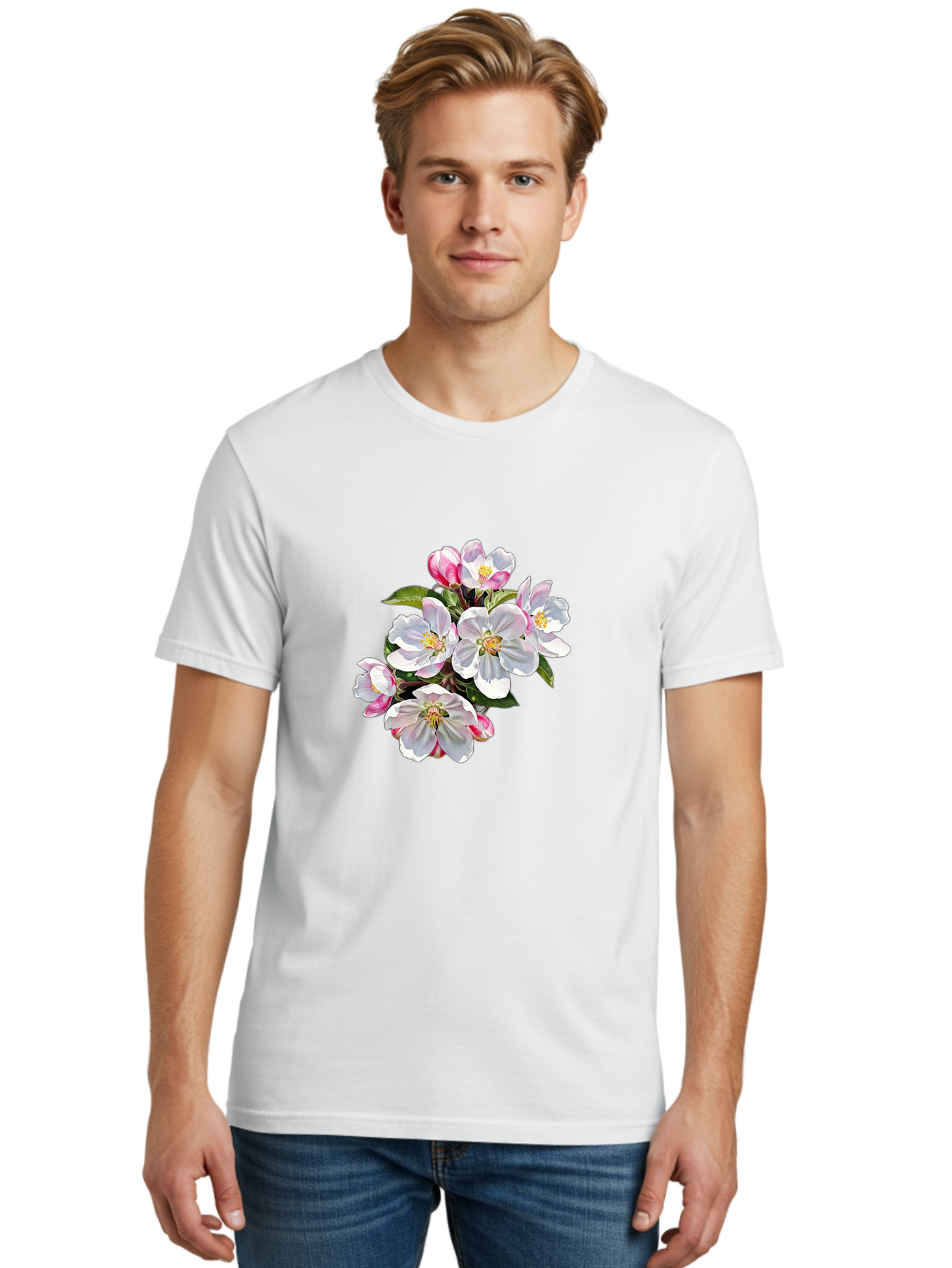 Apple-Blossoms Men'S Graphic Tee, 100% Cotton, Comfortable Casual Summer Wear, Machine Washable, Vintage Camera, Old Camera, Antique Camera, Black Camera, Classic Photography, Photography Equipment, Nostalgic Device, Film Camera, Camera Art Bai579 18