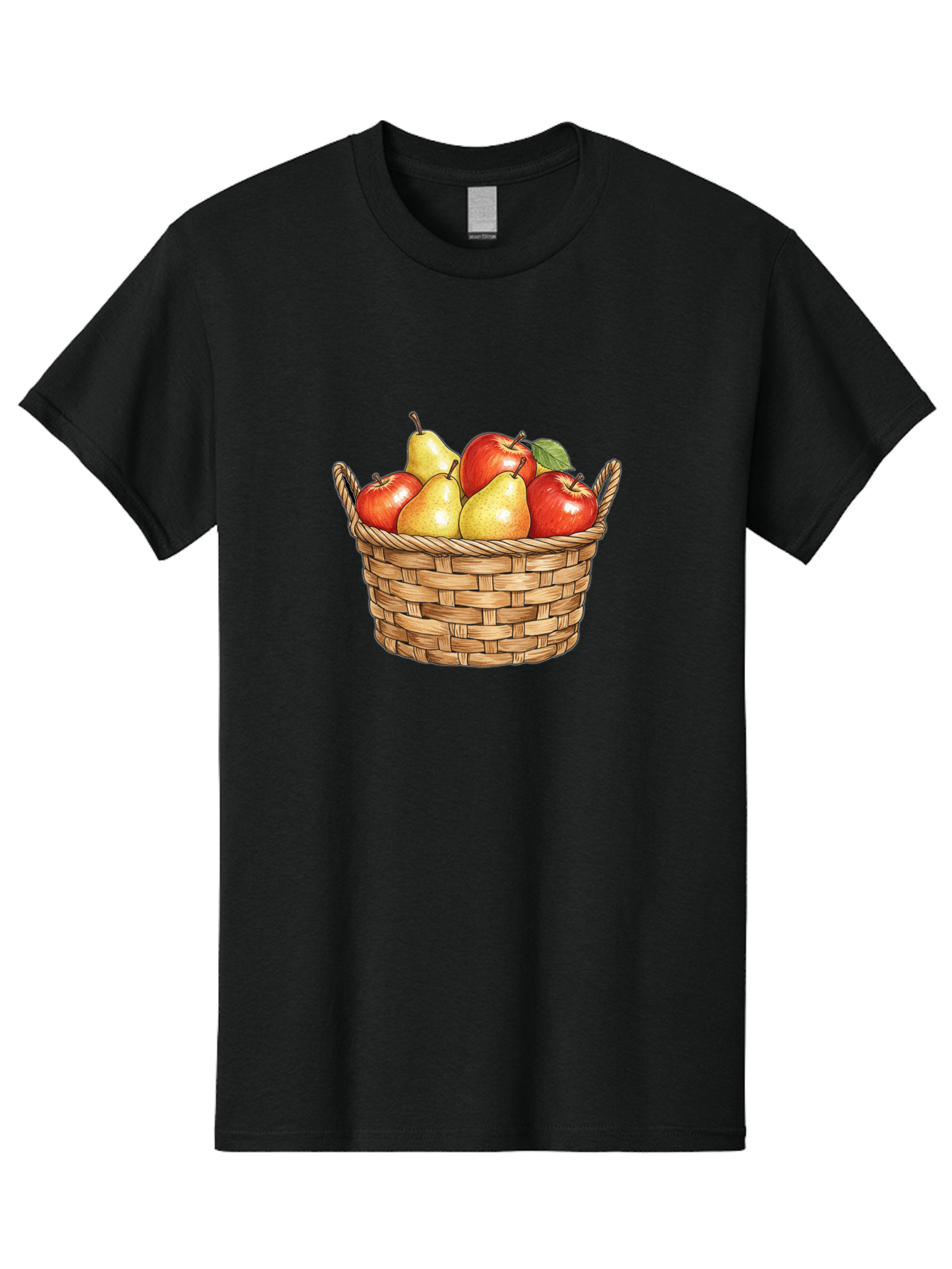 Basket-Of-Apples-And-Pears Men'S Graphic Tee, 100% Cotton, Comfortable Casual Summer Wear, Machine Washable, Vintage Camera, Old Camera, Antique Camera, Black Camera, Classic Photography, Photography Equipment, Nostalgic Device, Film Camera, Bai584 3