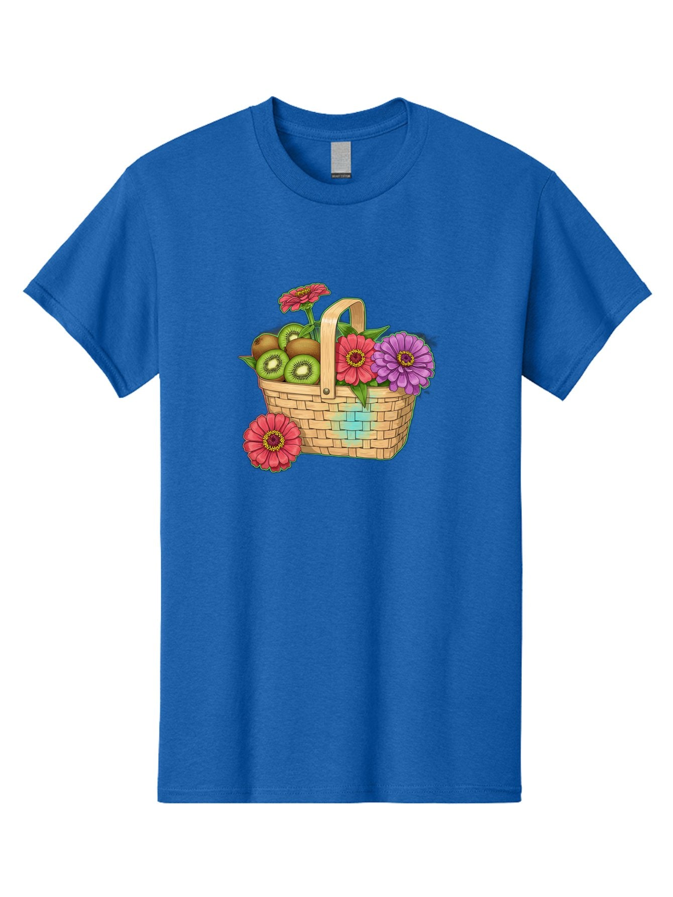 Basket-Of-Flowers-And-Kiwi-Fruits Men'S Graphic Tee, 100% Cotton, Comfortable Casual Summer Wear, Machine Washable, Vintage Camera, Old Camera, Antique Camera, Black Camera, Classic Photography, Photography Equipment, Nostalgic Device, Bai587 3