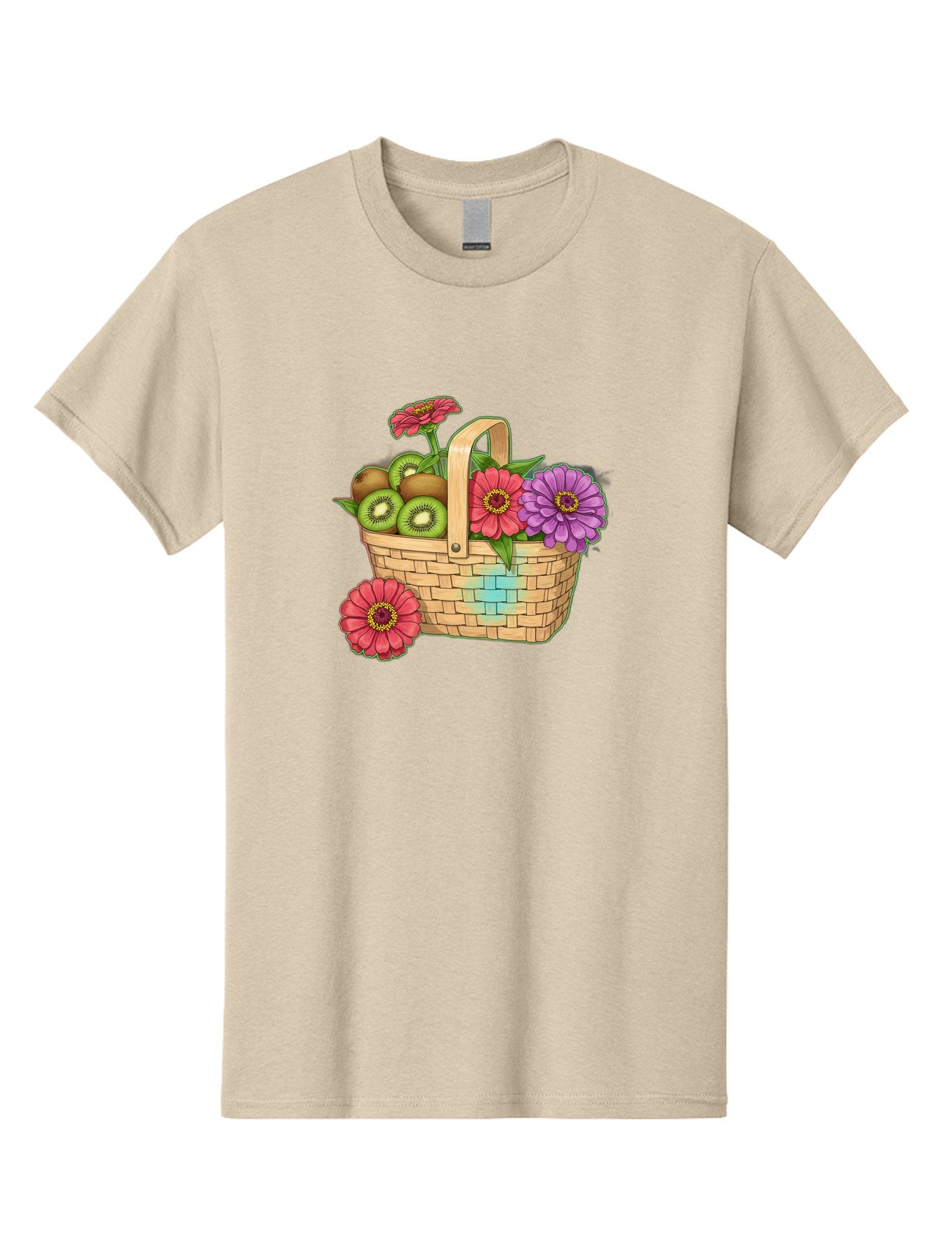 Basket-Of-Flowers-And-Kiwi-Fruits Men'S Graphic Tee, 100% Cotton, Comfortable Casual Summer Wear, Machine Washable, Vintage Camera, Old Camera, Antique Camera, Black Camera, Classic Photography, Photography Equipment, Nostalgic Device, Bai587 15