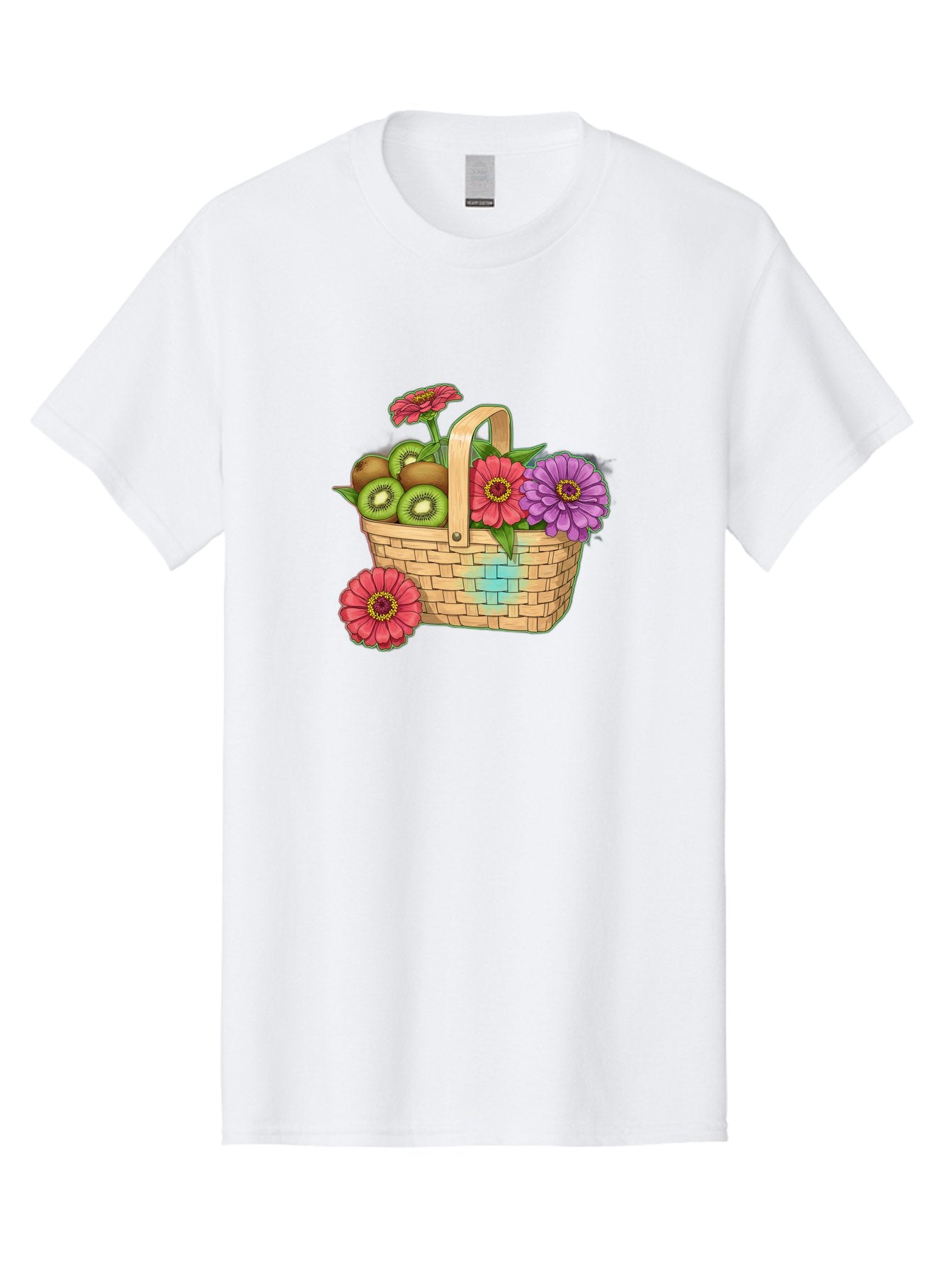 Basket-Of-Flowers-And-Kiwi-Fruits Men'S Graphic Tee, 100% Cotton, Comfortable Casual Summer Wear, Machine Washable, Vintage Camera, Old Camera, Antique Camera, Black Camera, Classic Photography, Photography Equipment, Nostalgic Device, Bai587 14