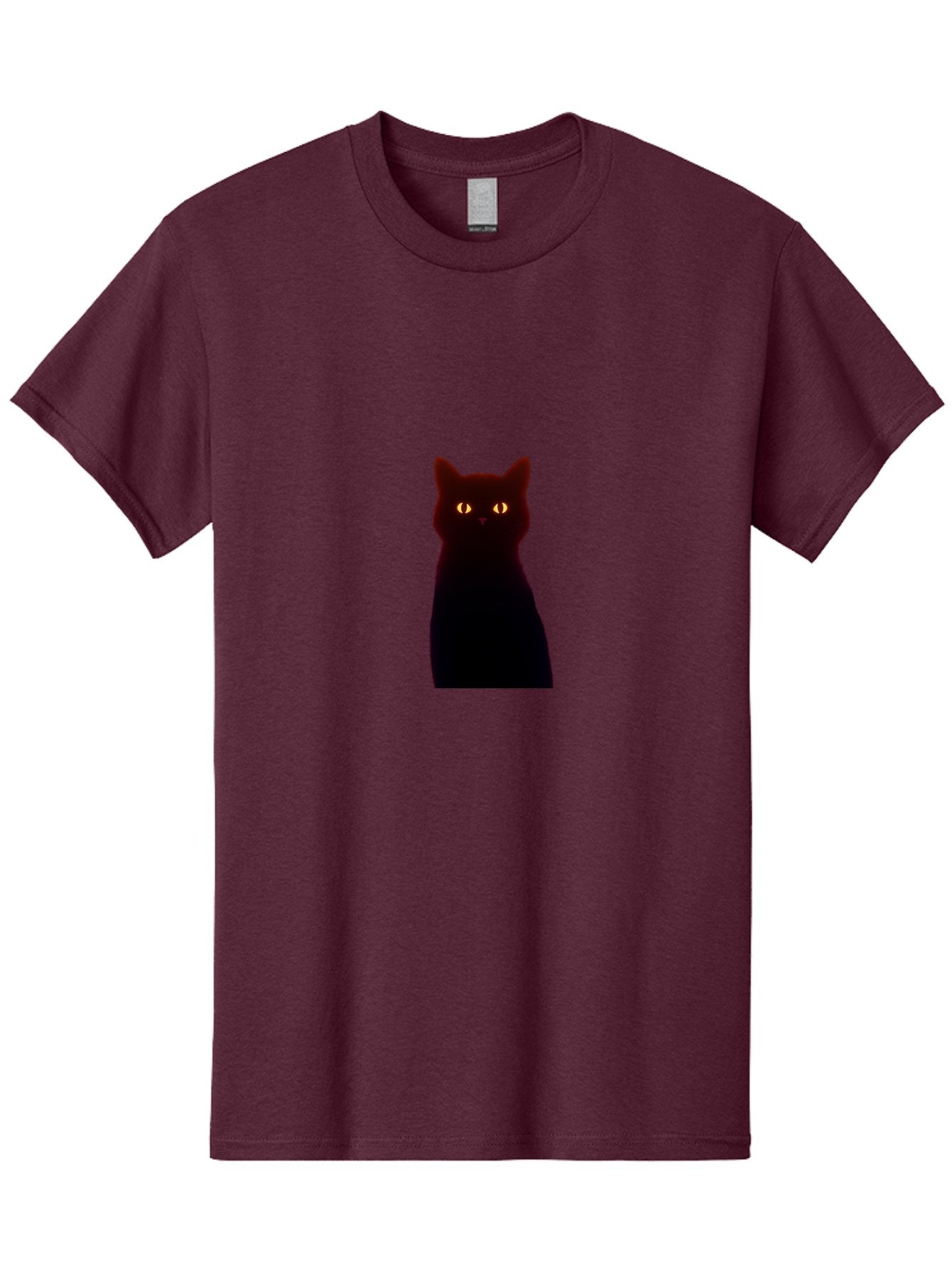 Black-Cat-With-Glowing-Eyes Men'S Graphic Tee, 100% Cotton, Comfortable Casual Summer Wear, Machine Washable, Vintage Camera, Old Camera, Antique Camera, Black Camera, Classic Photography, Photography Equipment, Nostalgic Device, Film Camera, Bai595 12