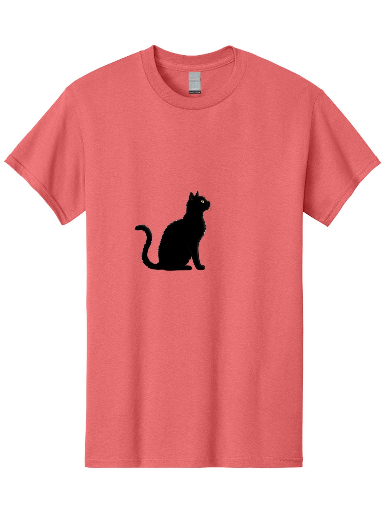 Black-Cat Men'S Graphic Tee, 100% Cotton, Comfortable Casual Summer Wear, Machine Washable, Vintage Camera, Old Camera, Antique Camera, Black Camera, Classic Photography, Photography Equipment, Nostalgic Device, Film Camera, Camera Art Bai596 4