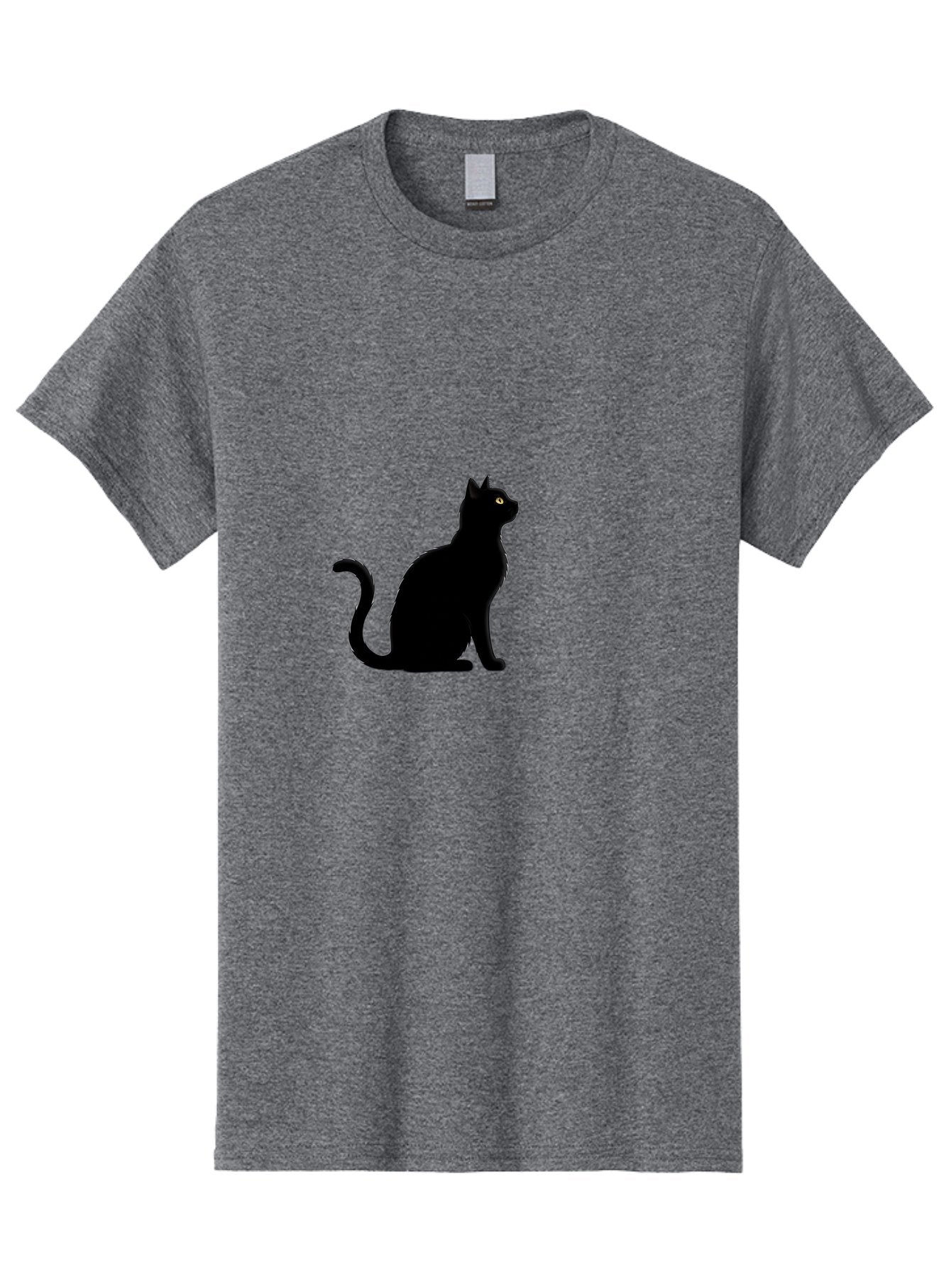 Black-Cat Men'S Graphic Tee, 100% Cotton, Comfortable Casual Summer Wear, Machine Washable, Vintage Camera, Old Camera, Antique Camera, Black Camera, Classic Photography, Photography Equipment, Nostalgic Device, Film Camera, Camera Art Bai596 13