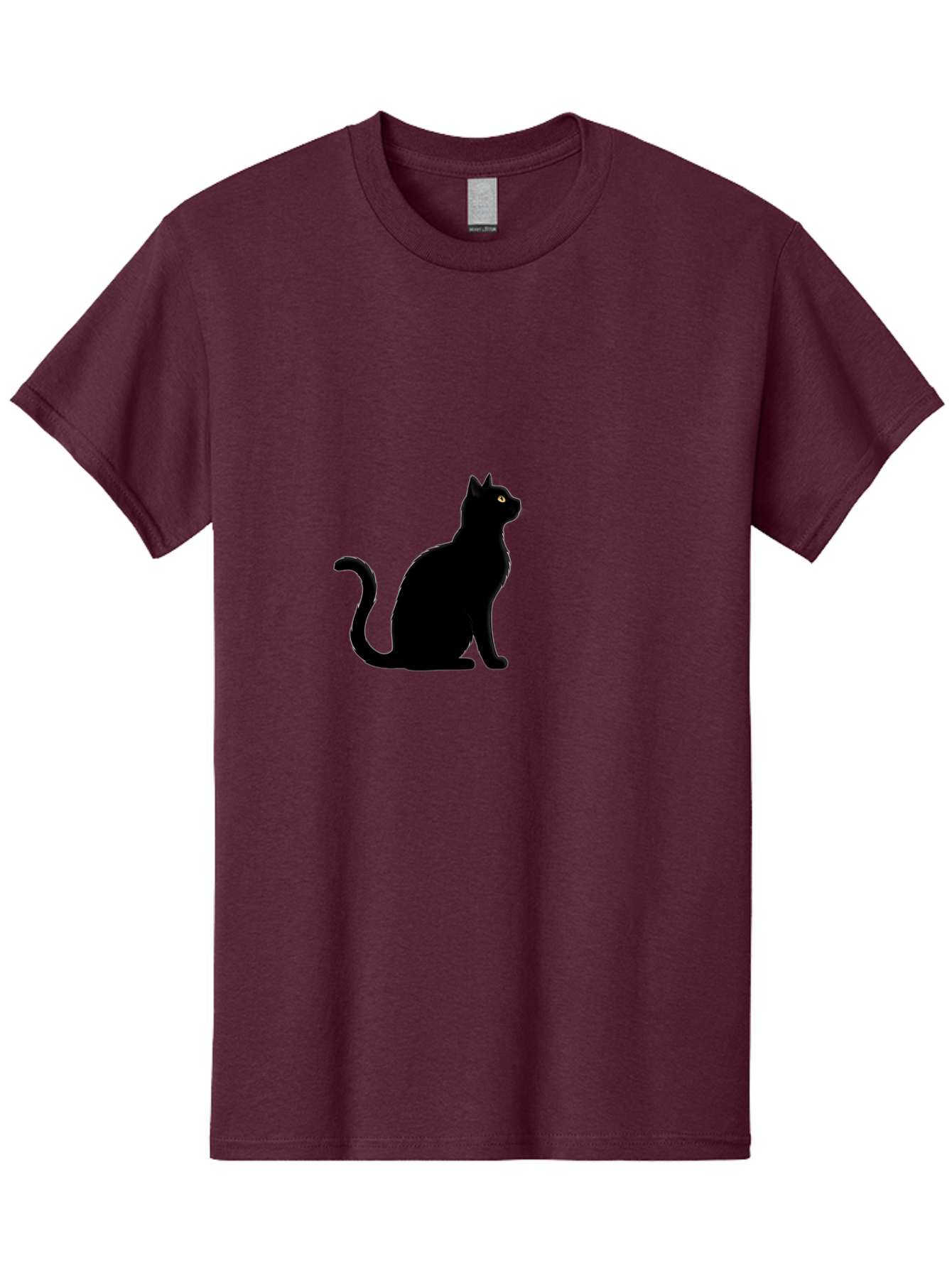 Black-Cat Men'S Graphic Tee, 100% Cotton, Comfortable Casual Summer Wear, Machine Washable, Vintage Camera, Old Camera, Antique Camera, Black Camera, Classic Photography, Photography Equipment, Nostalgic Device, Film Camera, Camera Art Bai596 11