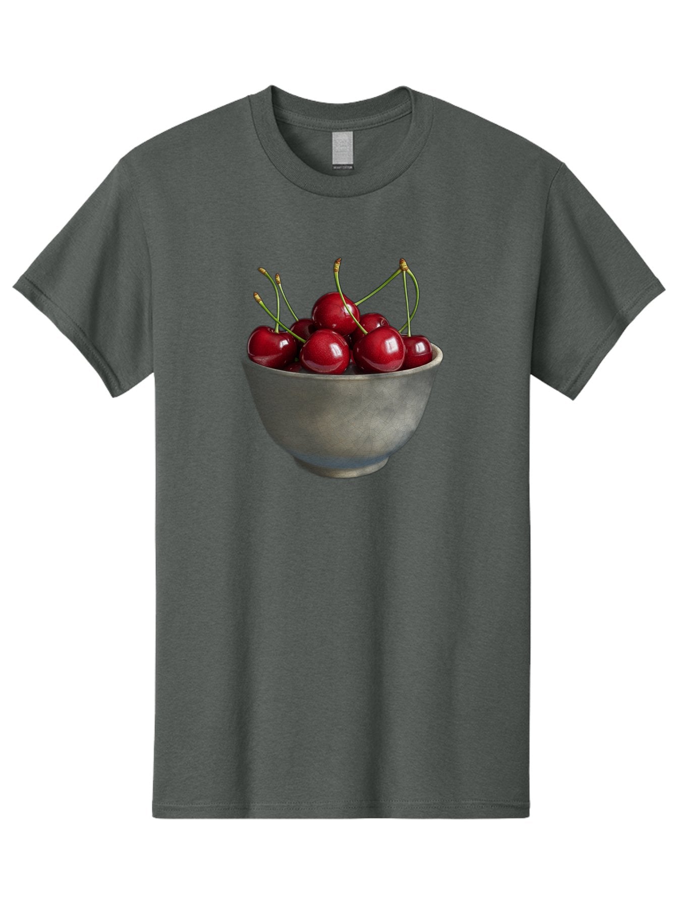 Bowl-Of-Cherries-1 Men'S Graphic Tee, 100% Cotton, Comfortable Casual Summer Wear, Machine Washable, Vintage Camera, Old Camera, Antique Camera, Black Camera, Classic Photography, Photography Equipment, Nostalgic Device, Film Camera, Bai601 11
