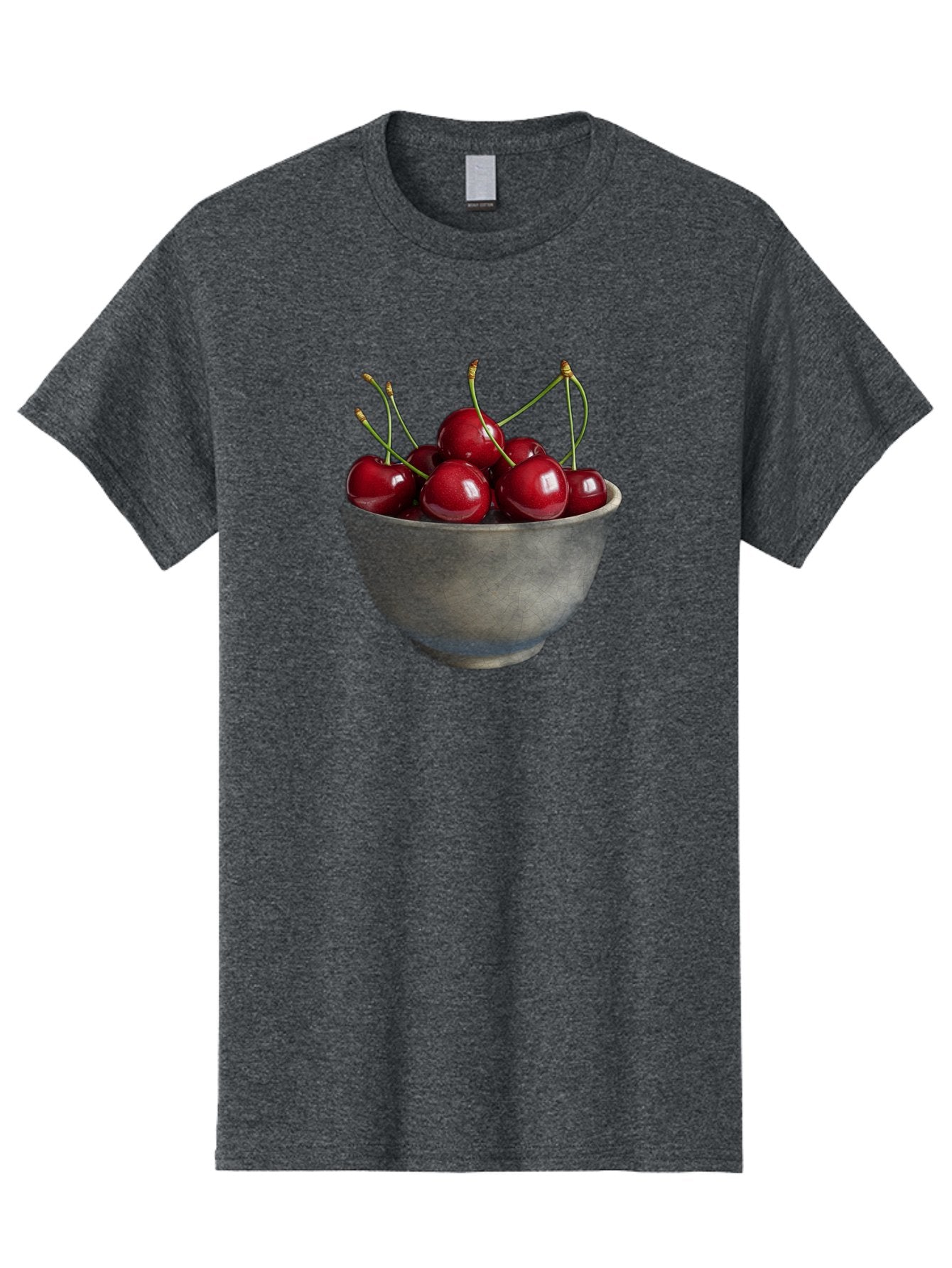 Bowl-Of-Cherries-1 Men'S Graphic Tee, 100% Cotton, Comfortable Casual Summer Wear, Machine Washable, Vintage Camera, Old Camera, Antique Camera, Black Camera, Classic Photography, Photography Equipment, Nostalgic Device, Film Camera, Bai601 10