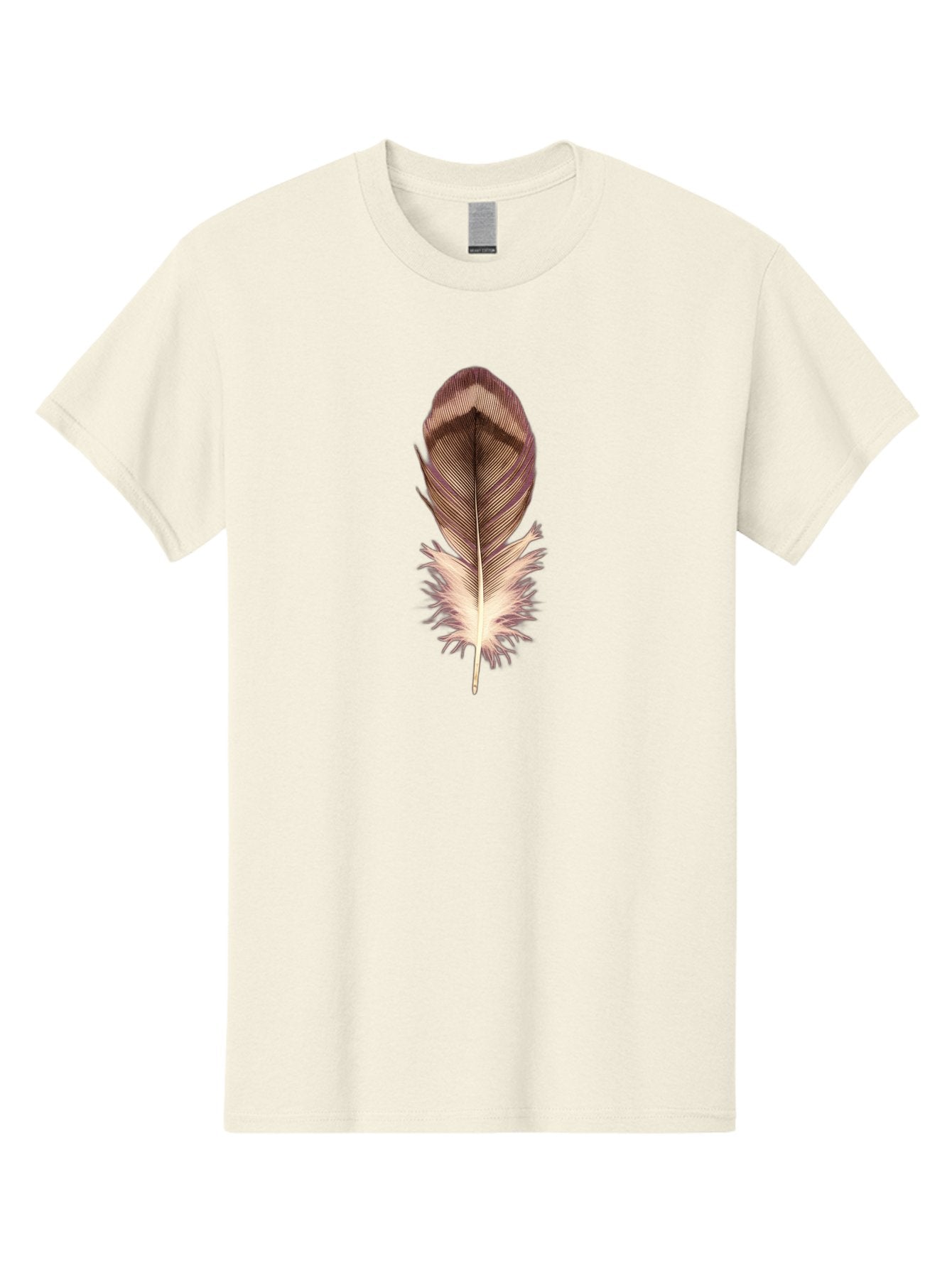 Brown-Feather-1 Men'S Graphic Tee, 100% Cotton, Comfortable Casual Summer Wear, Machine Washable, Vintage Camera, Old Camera, Antique Camera, Black Camera, Classic Photography, Photography Equipment, Nostalgic Device, Film Camera, Camera Art Bai603 7