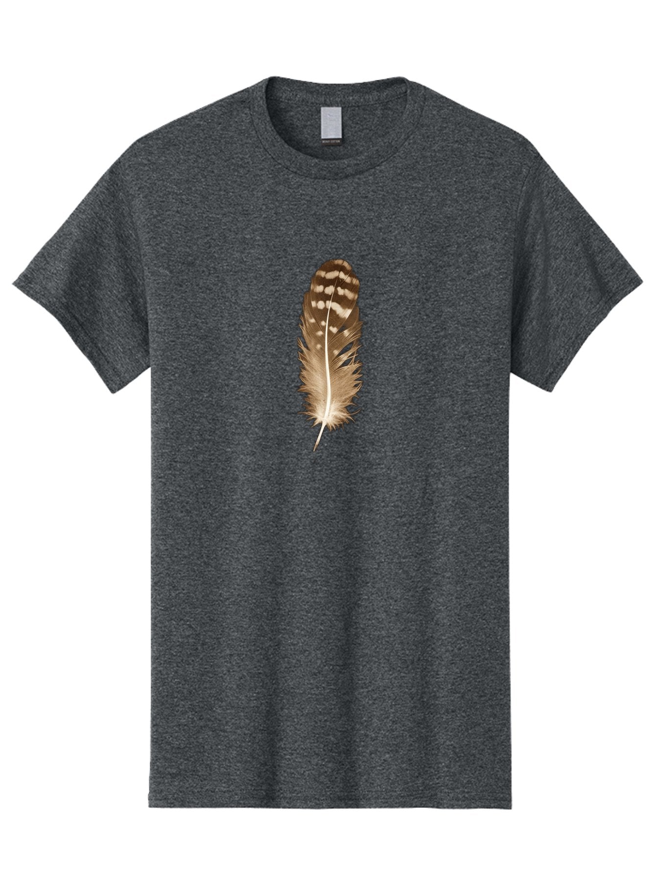 Brown-Feather Men'S Graphic Tee, 100% Cotton, Comfortable Casual Summer Wear, Machine Washable, Vintage Camera, Old Camera, Antique Camera, Black Camera, Classic Photography, Photography Equipment, Nostalgic Device, Film Camera, Camera Art Bai605 7