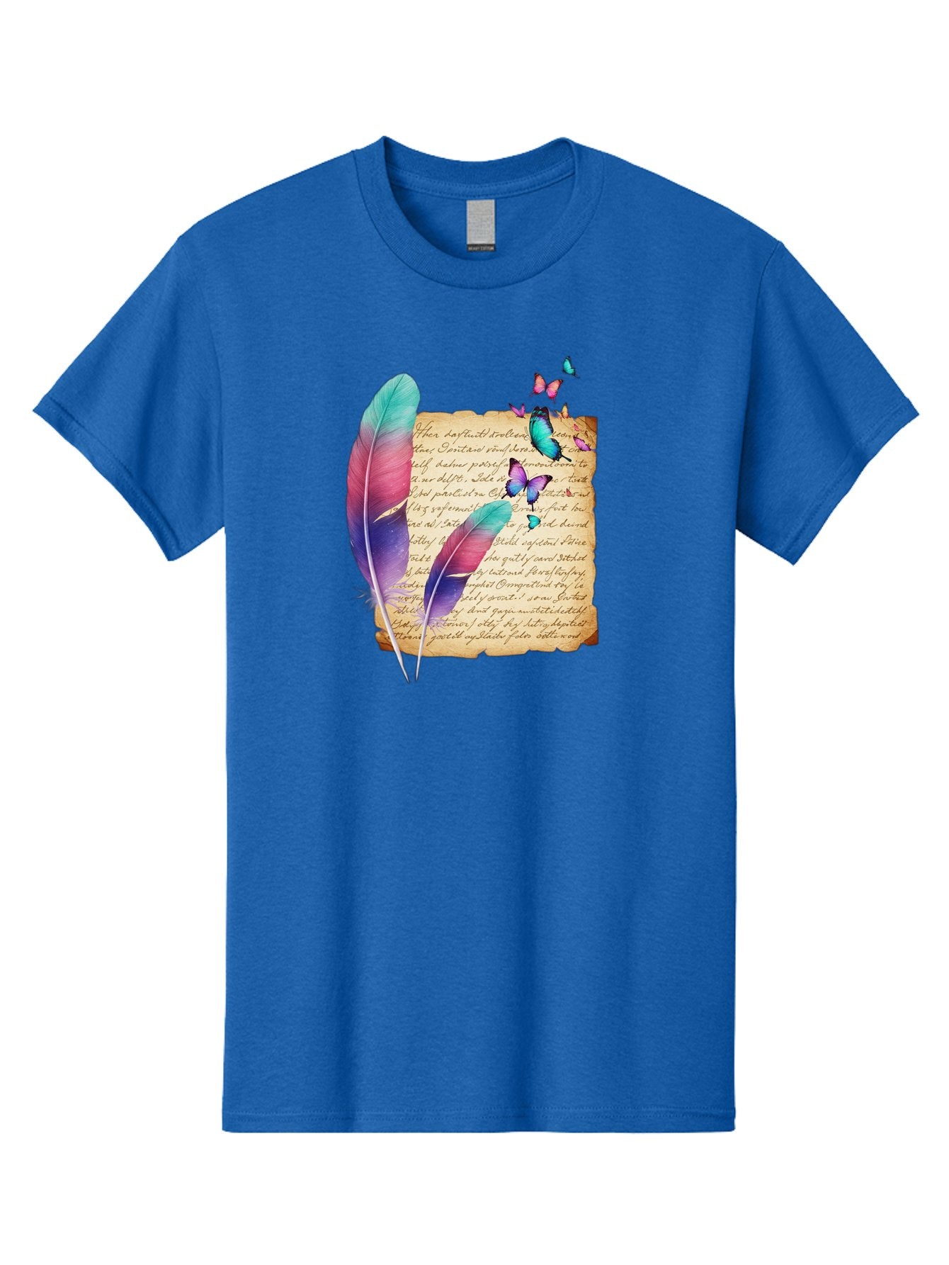 Butterflies-Quill Men'S Graphic Tee, 100% Cotton, Comfortable Casual Summer Wear, Machine Washable, Vintage Camera, Old Camera, Antique Camera, Black Camera, Classic Photography, Photography Equipment, Nostalgic Device, Film Camera, Camera Art Bai607 14