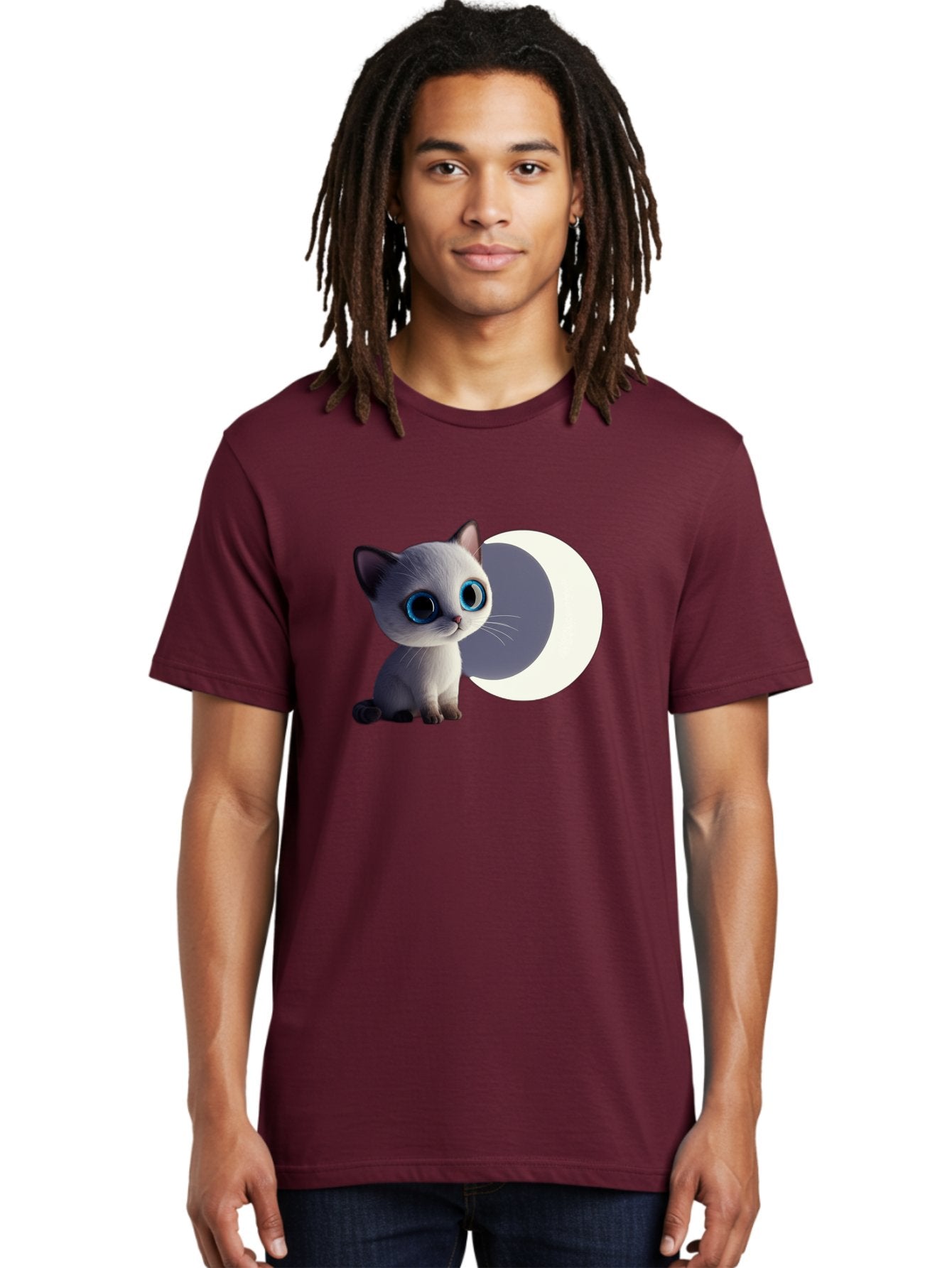 Cartoon-Kitten-And-Moon Men'S Graphic Tee, 100% Cotton, Comfortable Casual Summer Wear, Machine Washable, Vintage Camera, Old Camera, Antique Camera, Black Camera, Classic Photography, Photography Equipment, Nostalgic Device, Film Camera, Bai614 29