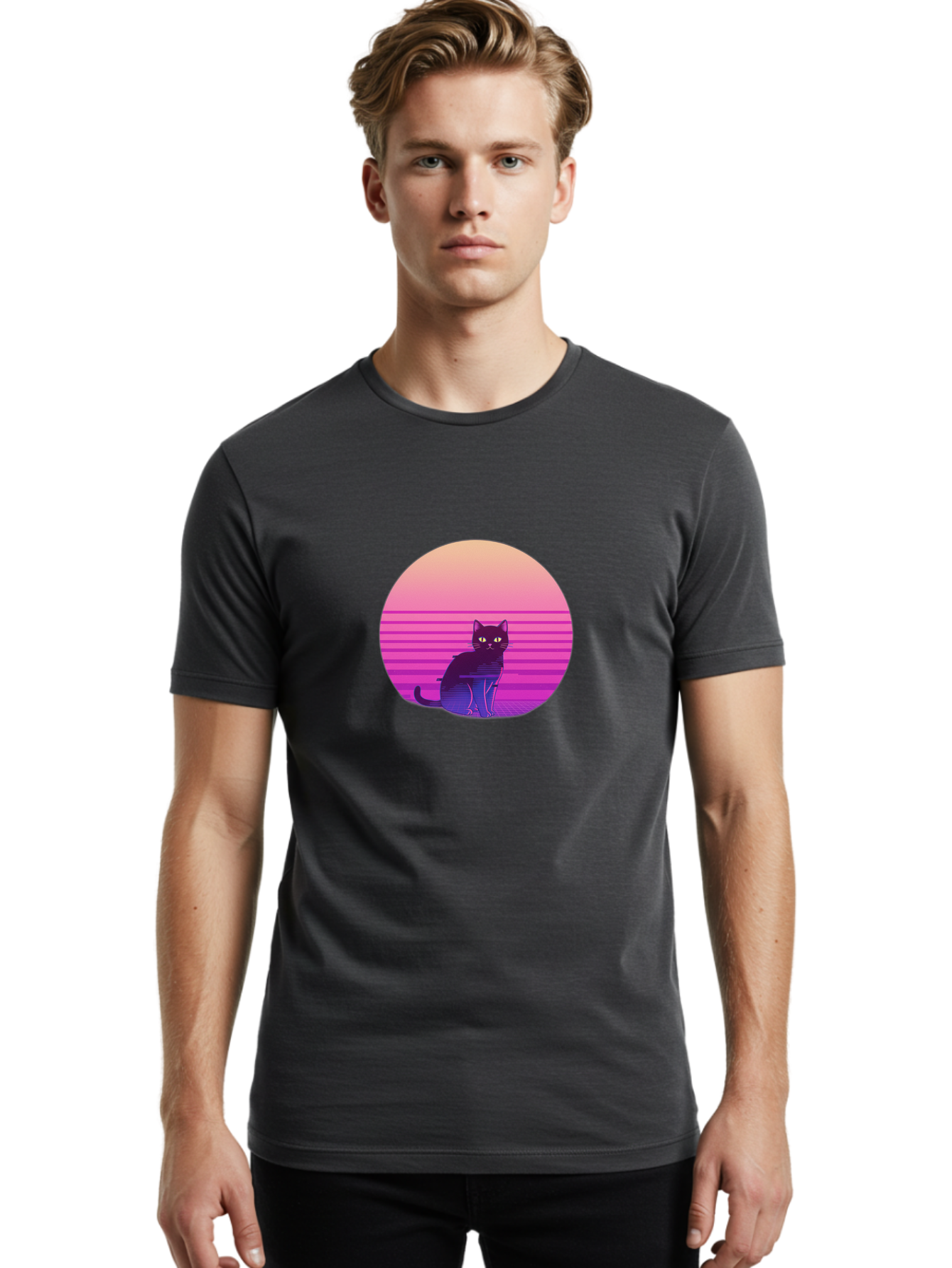Cat-2 Men'S Graphic Tee, 100% Cotton, Comfortable Casual Summer Wear, Machine Washable, Vintage Camera, Old Camera, Antique Camera, Black Camera, Classic Photography, Photography Equipment, Nostalgic Device, Film Camera, Camera Art Bai617 27