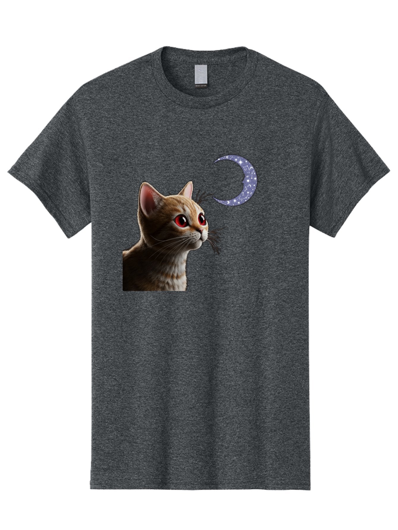 Cat-And-Crescent-Moon-2 Men'S Graphic Tee, 100% Cotton, Comfortable Casual Summer Wear, Machine Washable, Vintage Camera, Old Camera, Antique Camera, Black Camera, Classic Photography, Photography Equipment, Nostalgic Device, Film Camera, Bai620 9