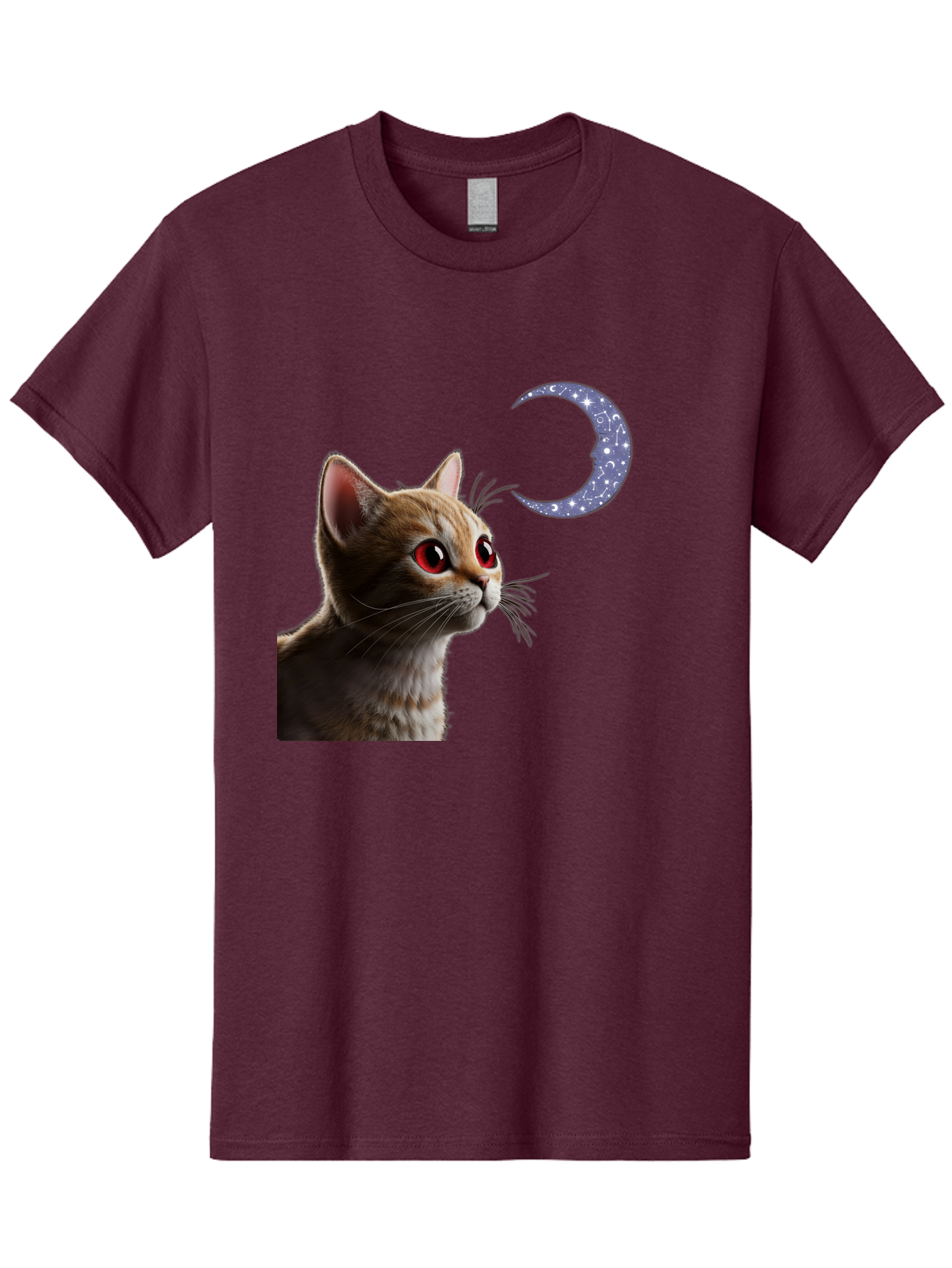 Cat-And-Crescent-Moon-2 Men'S Graphic Tee, 100% Cotton, Comfortable Casual Summer Wear, Machine Washable, Vintage Camera, Old Camera, Antique Camera, Black Camera, Classic Photography, Photography Equipment, Nostalgic Device, Film Camera, Bai620 15