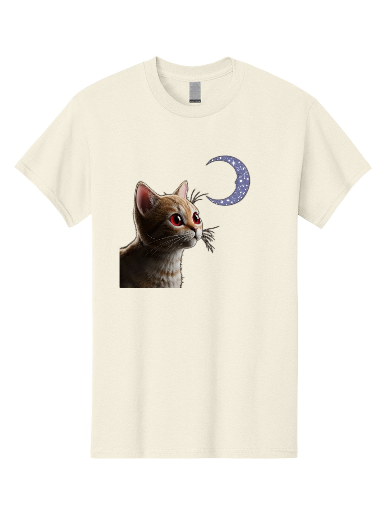 Cat-And-Crescent-Moon-2 Men'S Graphic Tee, 100% Cotton, Comfortable Casual Summer Wear, Machine Washable, Vintage Camera, Old Camera, Antique Camera, Black Camera, Classic Photography, Photography Equipment, Nostalgic Device, Film Camera, Bai620 5