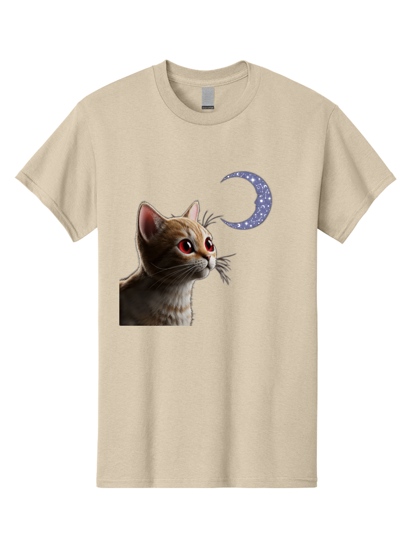Cat-And-Crescent-Moon-2 Men'S Graphic Tee, 100% Cotton, Comfortable Casual Summer Wear, Machine Washable, Vintage Camera, Old Camera, Antique Camera, Black Camera, Classic Photography, Photography Equipment, Nostalgic Device, Film Camera, Bai620 11
