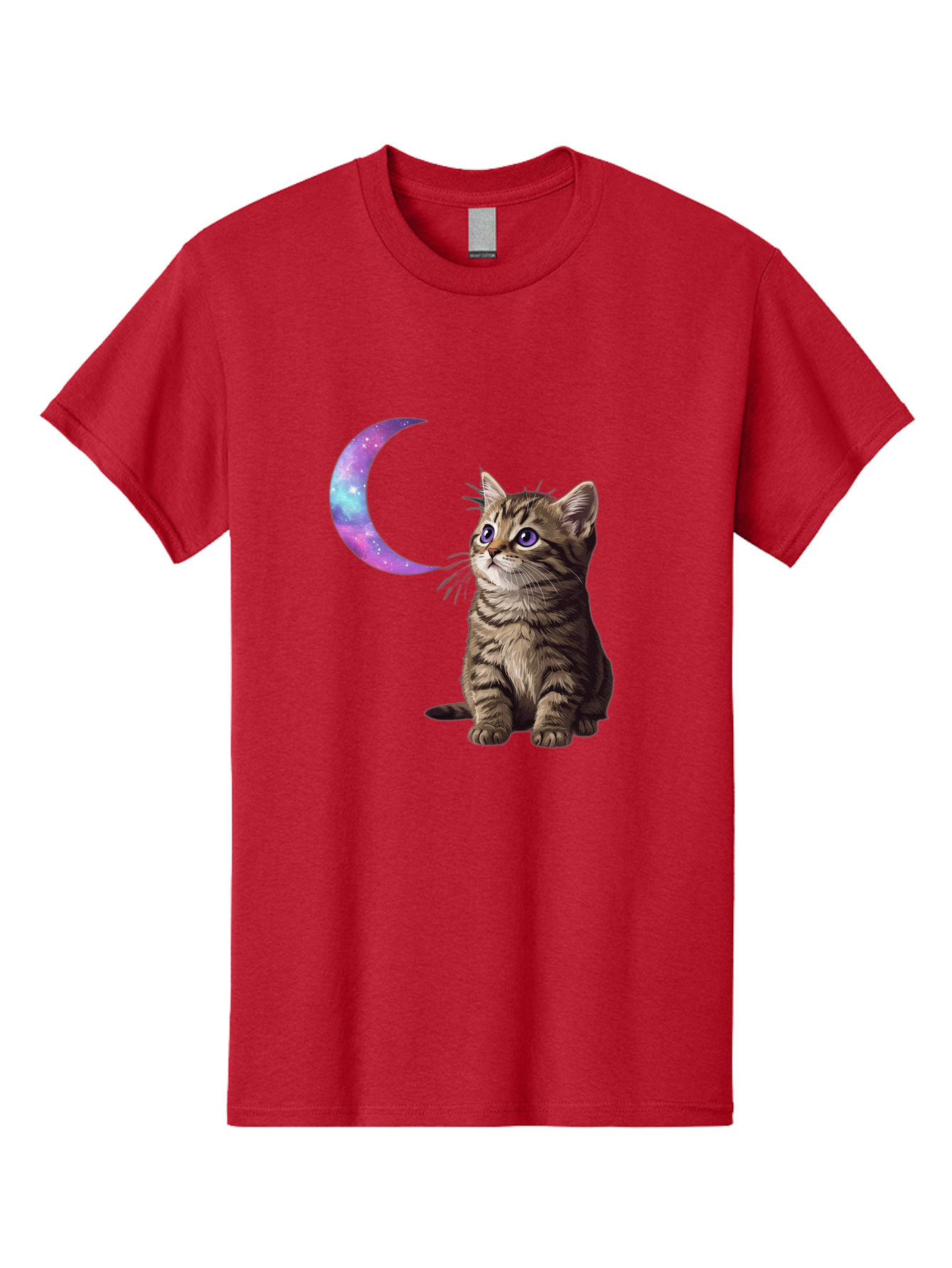 Cat-And-Crescent-Moon-3 Men'S Graphic Tee, 100% Cotton, Comfortable Casual Summer Wear, Machine Washable, Vintage Camera, Old Camera, Antique Camera, Black Camera, Classic Photography, Photography Equipment, Nostalgic Device, Film Camera, Bai621 7