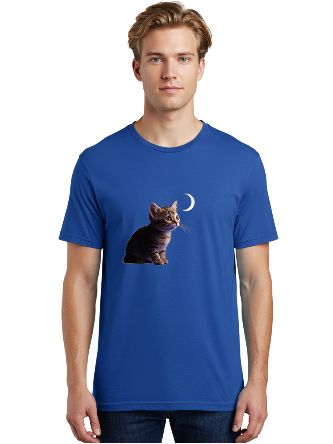 Cat-And-Crescent-Moon Men'S Graphic Tee, 100% Cotton, Comfortable Casual Summer Wear, Machine Washable, Vintage Camera, Old Camera, Antique Camera, Black Camera, Classic Photography, Photography Equipment, Nostalgic Device, Film Camera, Bai622 30
