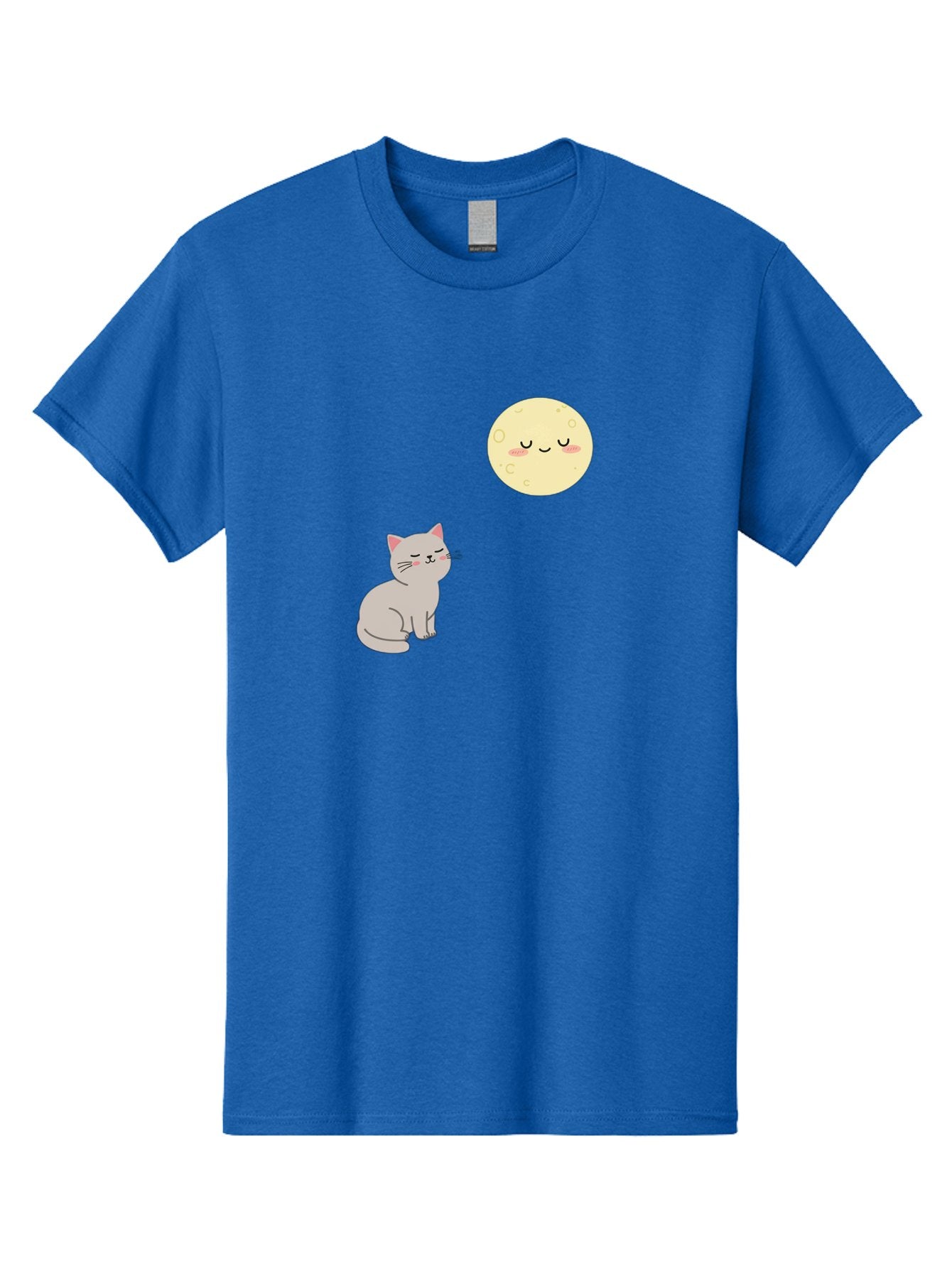 Cat-And-Moon-1 Men'S Graphic Tee, 100% Cotton, Comfortable Casual Summer Wear, Machine Washable, Vintage Camera, Old Camera, Antique Camera, Black Camera, Classic Photography, Photography Equipment, Nostalgic Device, Film Camera, Camera Art Bai623 15