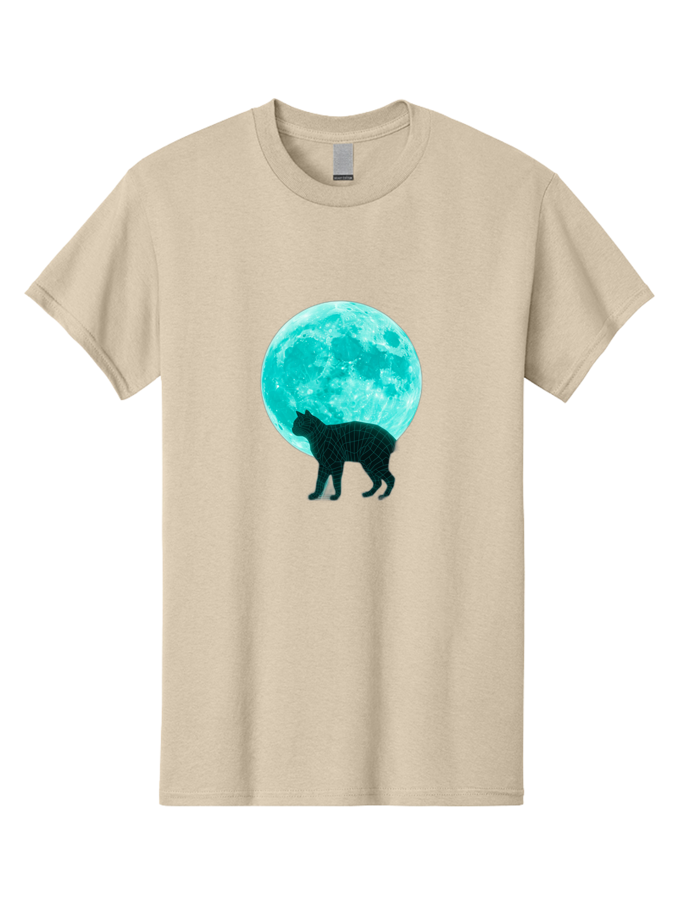 Cat-And-Moon-2 Men'S Graphic Tee, 100% Cotton, Comfortable Casual Summer Wear, Machine Washable, Vintage Camera, Old Camera, Antique Camera, Black Camera, Classic Photography, Photography Equipment, Nostalgic Device, Film Camera, Camera Art Bai624 6