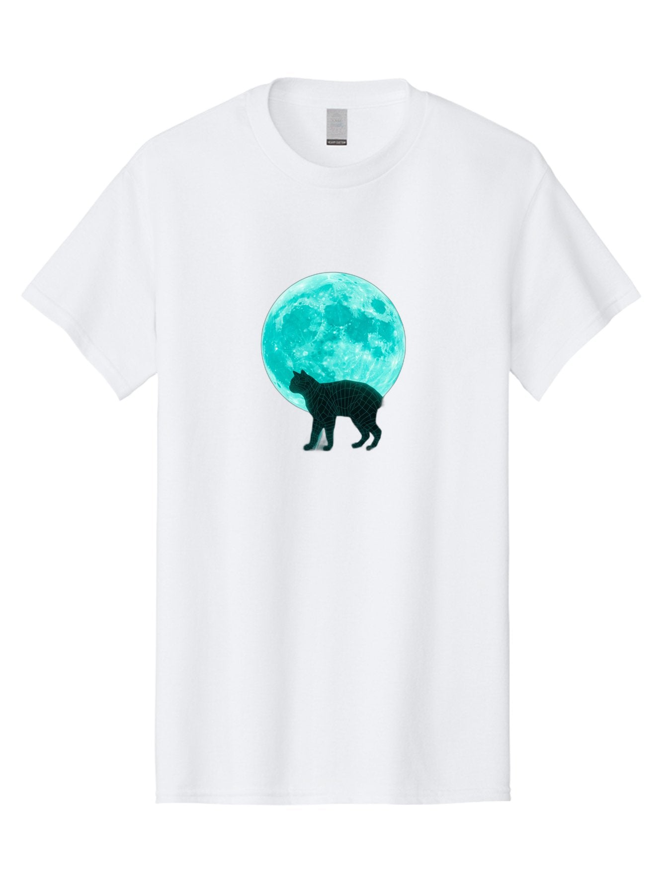 Cat-And-Moon-2 Men'S Graphic Tee, 100% Cotton, Comfortable Casual Summer Wear, Machine Washable, Vintage Camera, Old Camera, Antique Camera, Black Camera, Classic Photography, Photography Equipment, Nostalgic Device, Film Camera, Camera Art Bai624 5