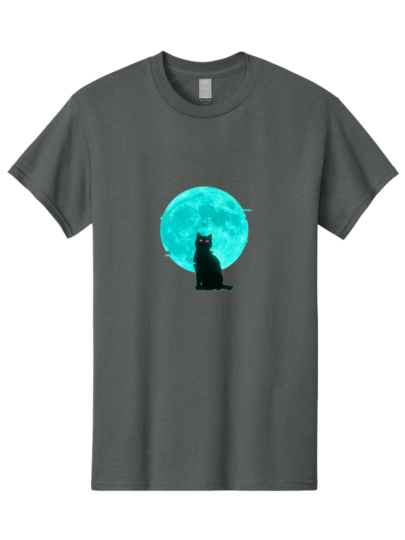 Cat-And-Moon-3 Men'S Graphic Tee, 100% Cotton, Comfortable Casual Summer Wear, Machine Washable, Vintage Camera, Old Camera, Antique Camera, Black Camera, Classic Photography, Photography Equipment, Nostalgic Device, Film Camera, Camera Art Bai625 13