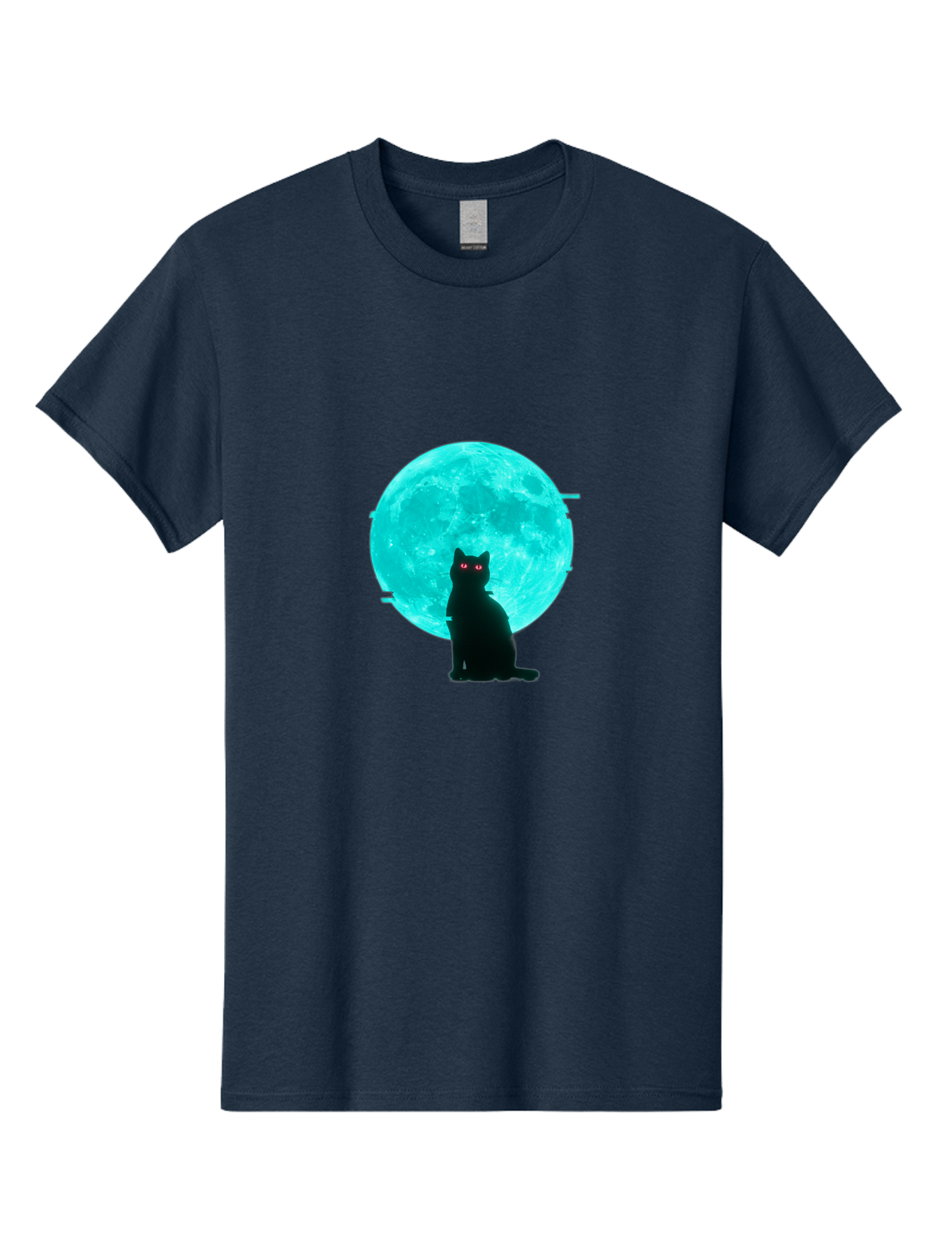 Cat-And-Moon-3 Men'S Graphic Tee, 100% Cotton, Comfortable Casual Summer Wear, Machine Washable, Vintage Camera, Old Camera, Antique Camera, Black Camera, Classic Photography, Photography Equipment, Nostalgic Device, Film Camera, Camera Art Bai625 9