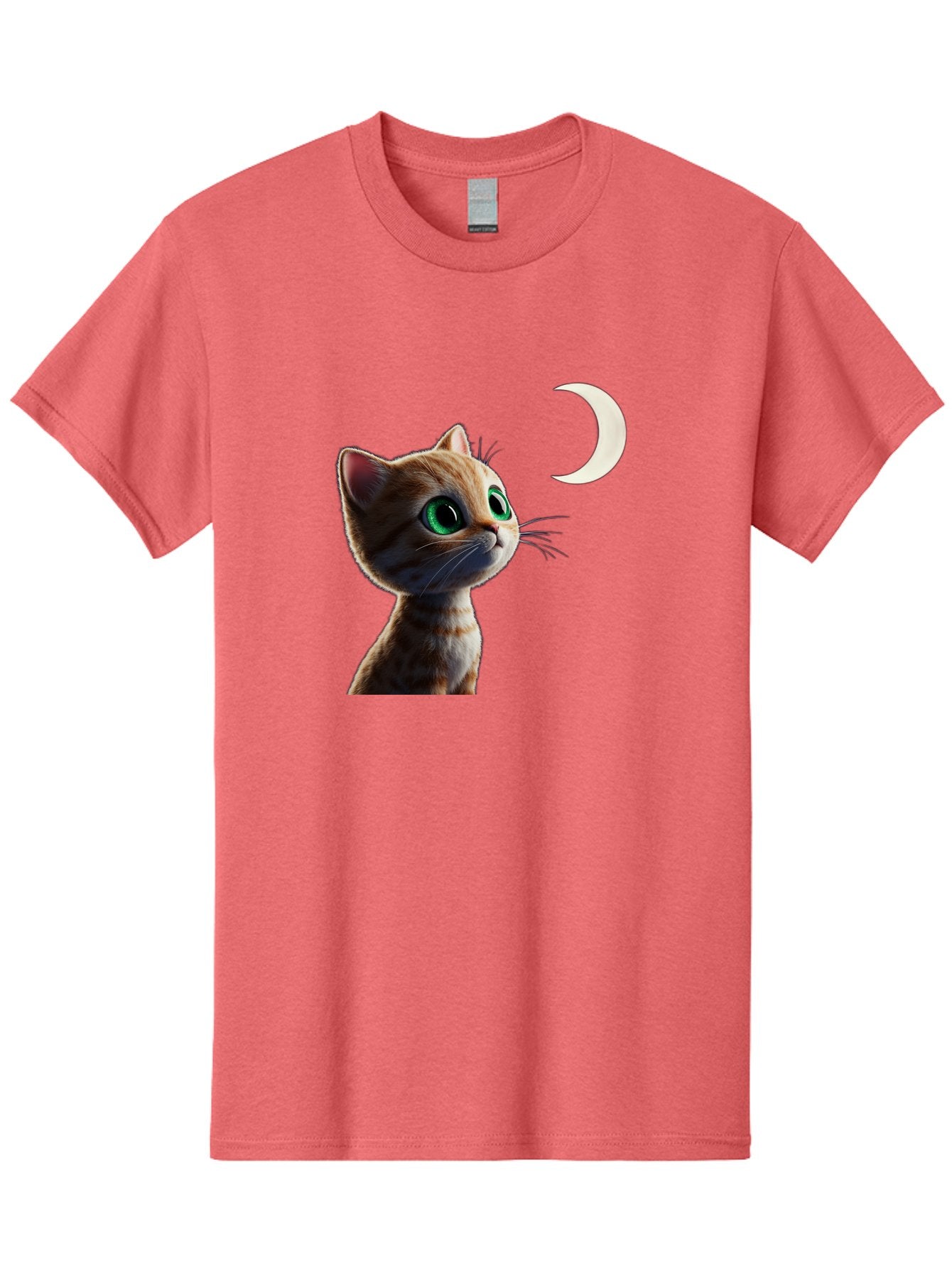 Cat-Gazing-At-Crescent-Moon Men'S Graphic Tee, 100% Cotton, Comfortable Casual Summer Wear, Machine Washable, Vintage Camera, Old Camera, Antique Camera, Black Camera, Classic Photography, Photography Equipment, Nostalgic Device, Film Camera, Bai628