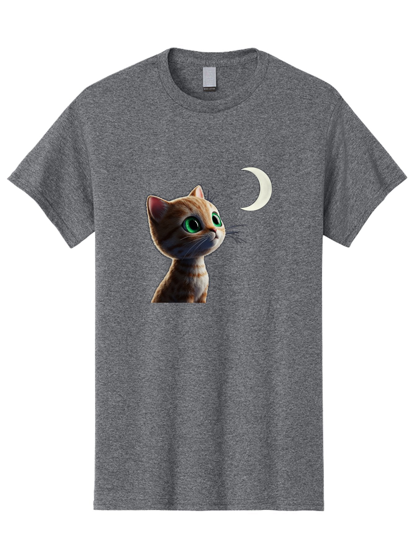 Cat-Gazing-At-Crescent-Moon Men'S Graphic Tee, 100% Cotton, Comfortable Casual Summer Wear, Machine Washable, Vintage Camera, Old Camera, Antique Camera, Black Camera, Classic Photography, Photography Equipment, Nostalgic Device, Film Camera, Bai628 14
