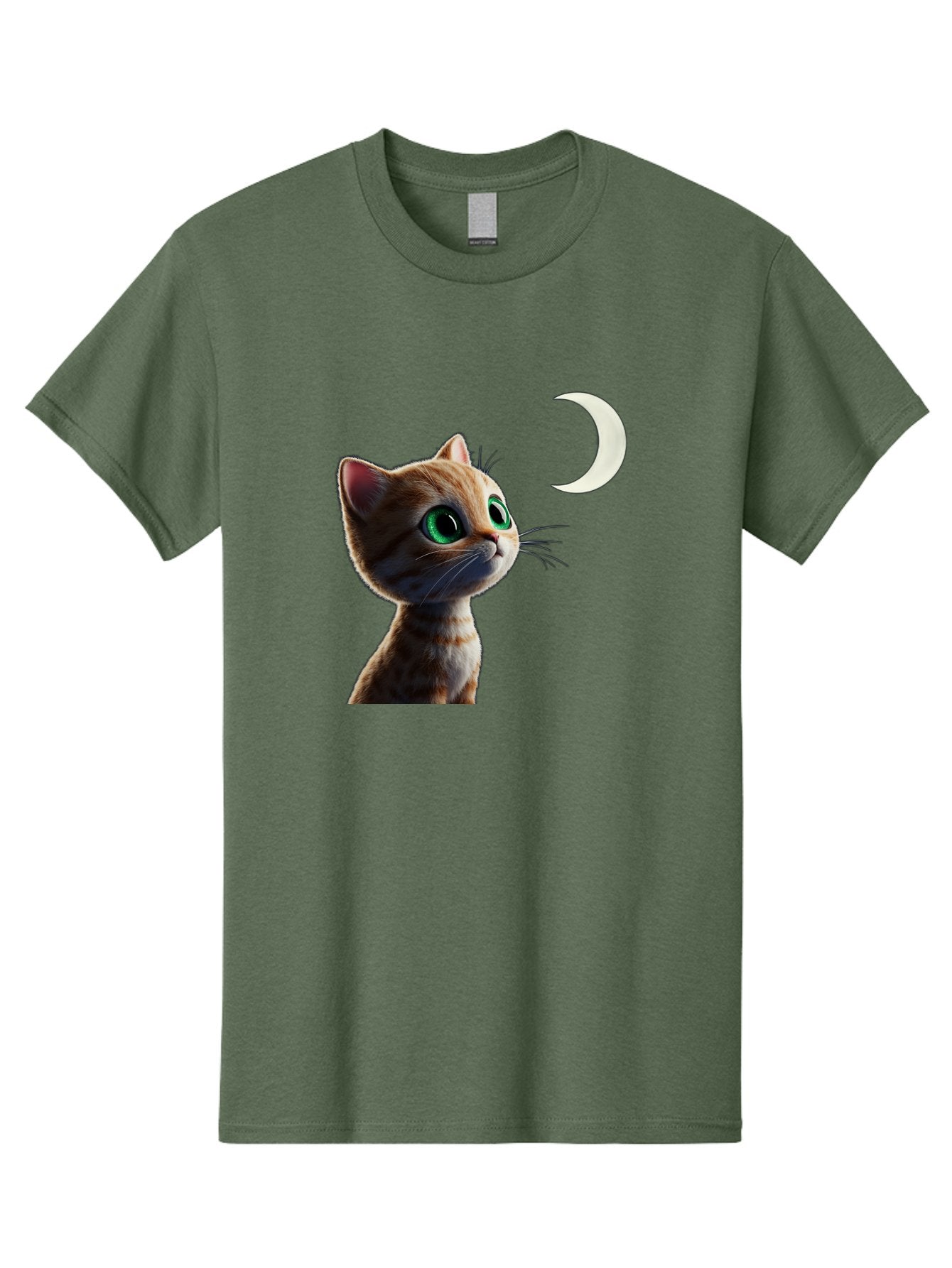 Cat-Gazing-At-Crescent-Moon Men'S Graphic Tee, 100% Cotton, Comfortable Casual Summer Wear, Machine Washable, Vintage Camera, Old Camera, Antique Camera, Black Camera, Classic Photography, Photography Equipment, Nostalgic Device, Film Camera, Bai628 7