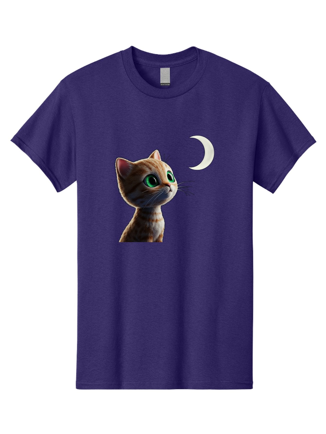 Cat-Gazing-At-Crescent-Moon Men'S Graphic Tee, 100% Cotton, Comfortable Casual Summer Wear, Machine Washable, Vintage Camera, Old Camera, Antique Camera, Black Camera, Classic Photography, Photography Equipment, Nostalgic Device, Film Camera, Bai628 11