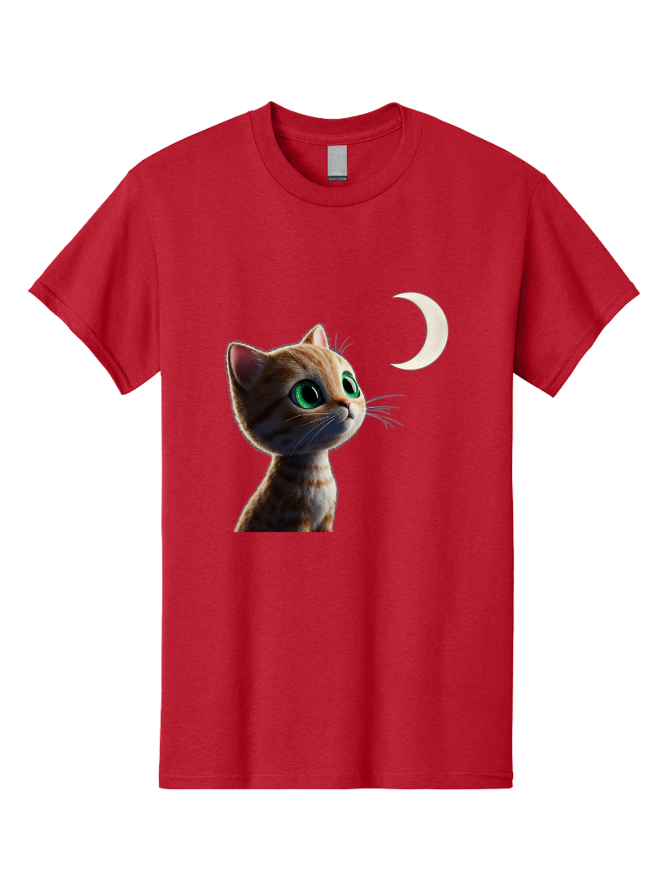 Cat-Gazing-At-Crescent-Moon Men'S Graphic Tee, 100% Cotton, Comfortable Casual Summer Wear, Machine Washable, Vintage Camera, Old Camera, Antique Camera, Black Camera, Classic Photography, Photography Equipment, Nostalgic Device, Film Camera, Bai628 5