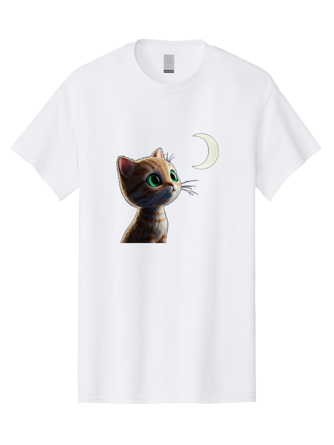 Cat-Gazing-At-Crescent-Moon Men'S Graphic Tee, 100% Cotton, Comfortable Casual Summer Wear, Machine Washable, Vintage Camera, Old Camera, Antique Camera, Black Camera, Classic Photography, Photography Equipment, Nostalgic Device, Film Camera, Bai628 15