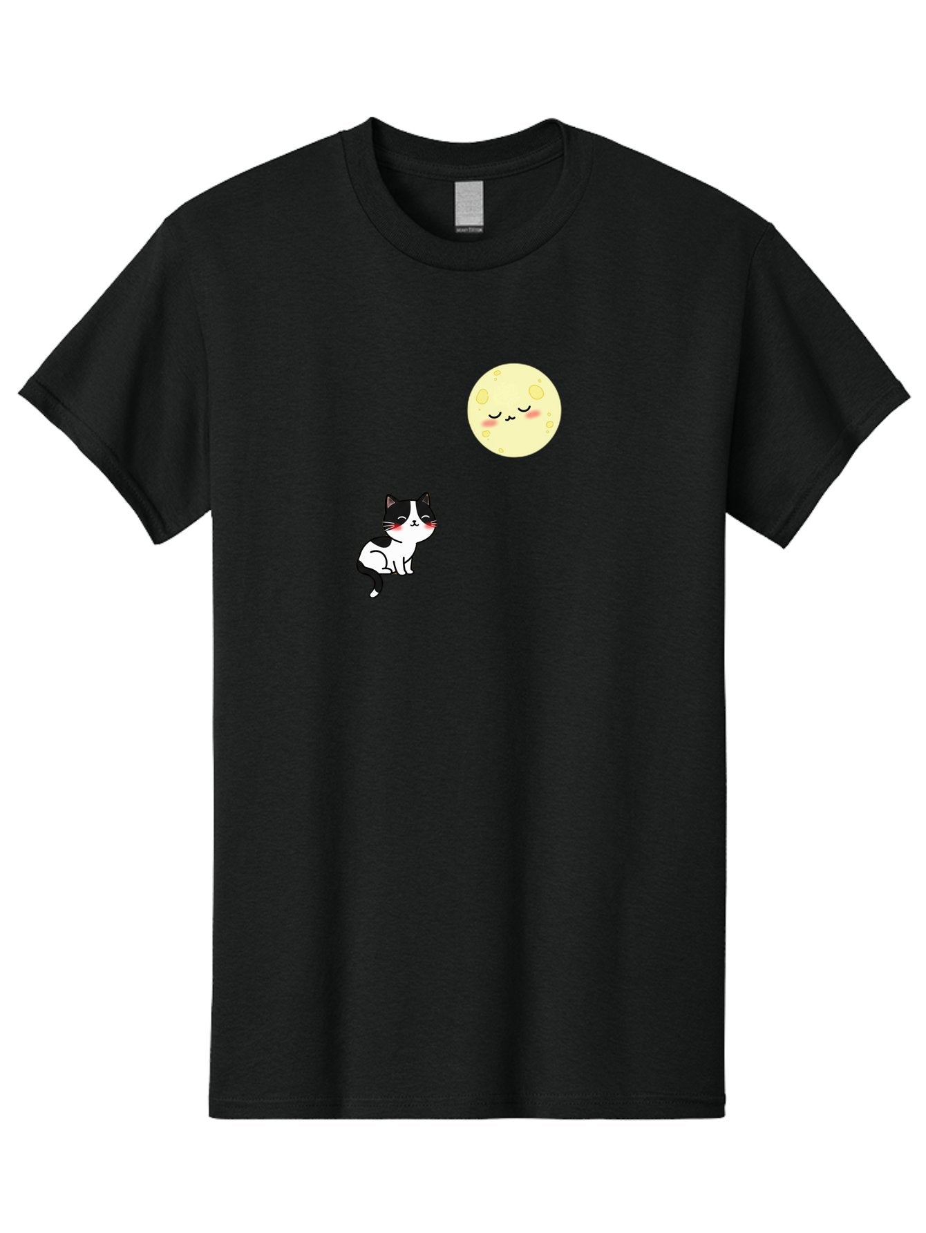 Cat-Gazing-At-Moon Men'S Graphic Tee, 100% Cotton, Comfortable Casual Summer Wear, Machine Washable, Vintage Camera, Old Camera, Antique Camera, Black Camera, Classic Photography, Photography Equipment, Nostalgic Device, Film Camera, Bai630 8