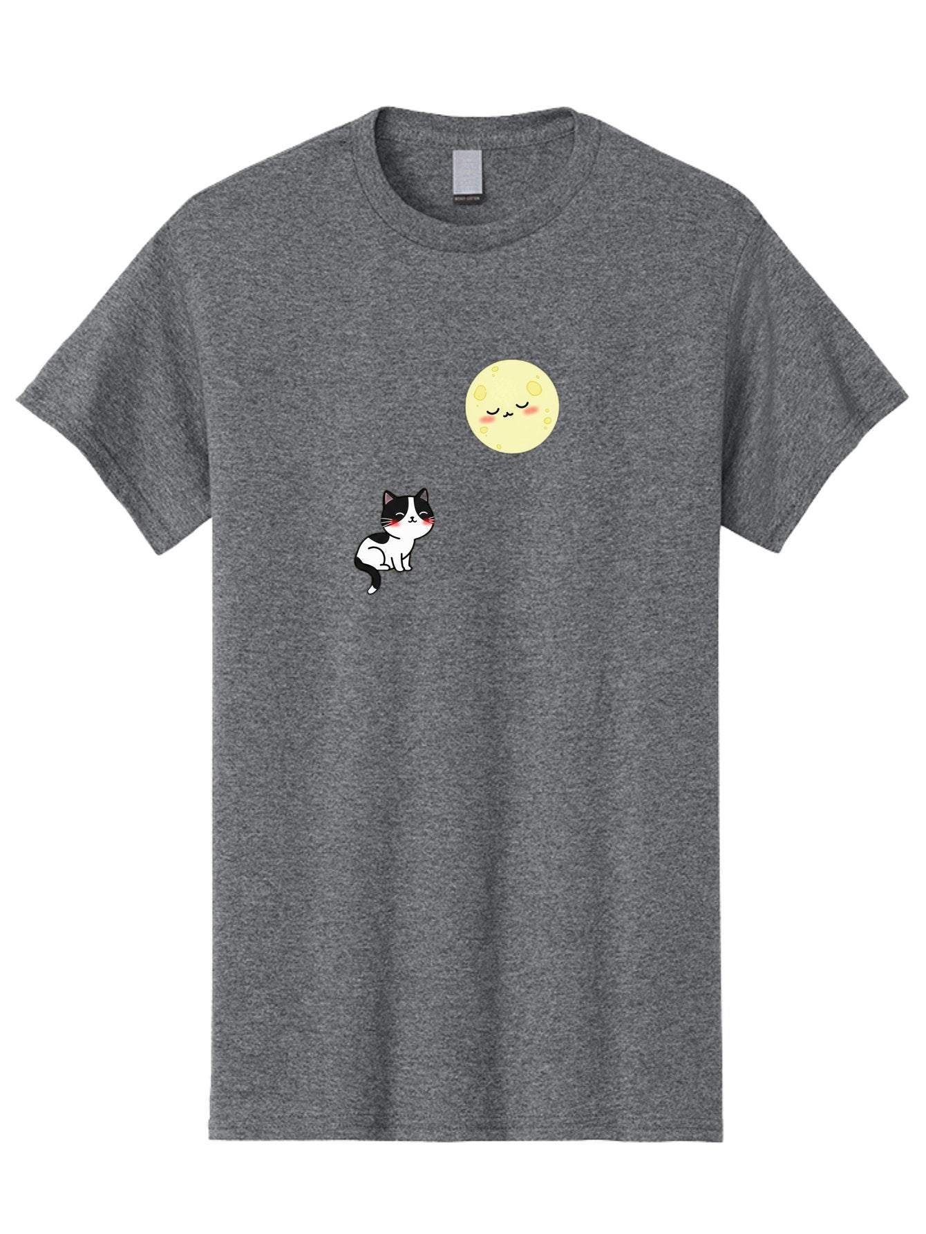 Cat-Gazing-At-Moon Men'S Graphic Tee, 100% Cotton, Comfortable Casual Summer Wear, Machine Washable, Vintage Camera, Old Camera, Antique Camera, Black Camera, Classic Photography, Photography Equipment, Nostalgic Device, Film Camera, Bai630 9
