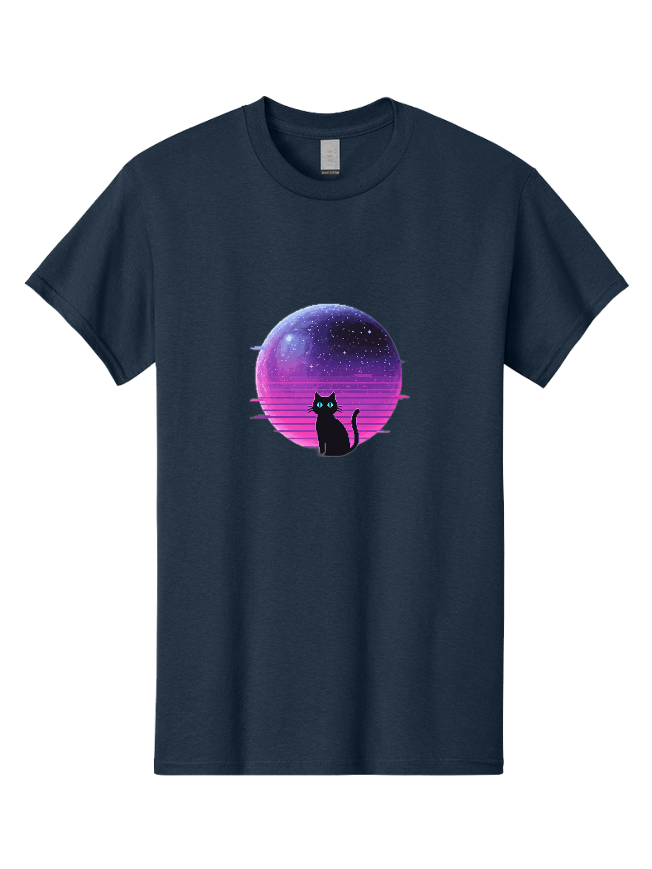 Cat-In-Retro-Sunset Men'S Graphic Tee, 100% Cotton, Comfortable Casual Summer Wear, Machine Washable, Vintage Camera, Old Camera, Antique Camera, Black Camera, Classic Photography, Photography Equipment, Nostalgic Device, Film Camera, Bai631 4