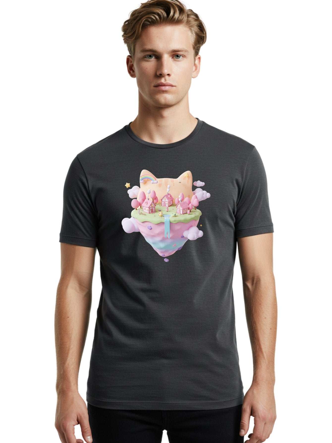 Cat-Island Men'S Graphic Tee, 100% Cotton, Comfortable Casual Summer Wear, Machine Washable, Vintage Camera, Old Camera, Antique Camera, Black Camera, Classic Photography, Photography Equipment, Nostalgic Device, Film Camera, Camera Art Bai632 25