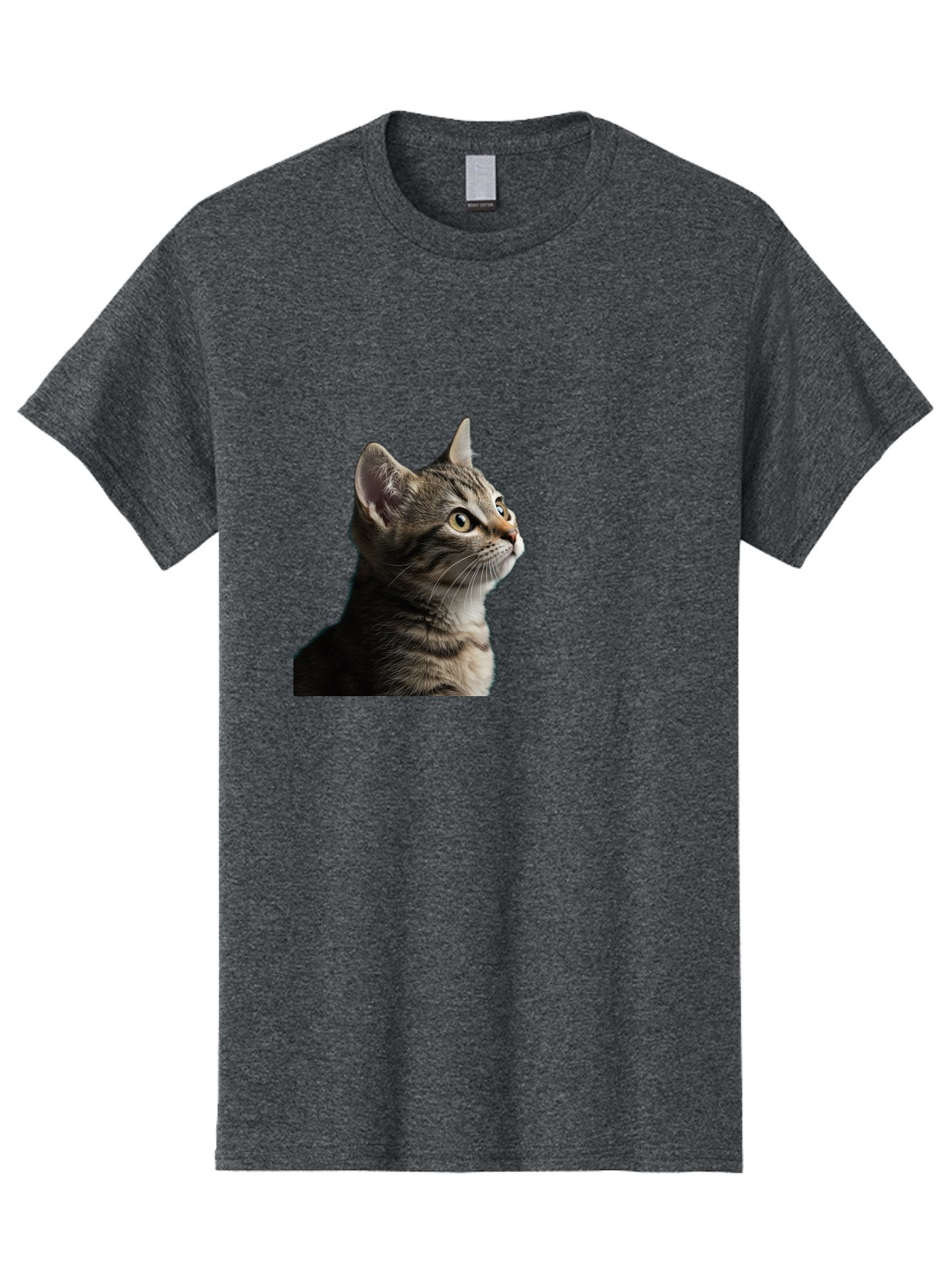Cat-Looking-Up Men'S Graphic Tee, 100% Cotton, Comfortable Casual Summer Wear, Machine Washable, Vintage Camera, Old Camera, Antique Camera, Black Camera, Classic Photography, Photography Equipment, Nostalgic Device, Film Camera, Camera Art Bai633 12