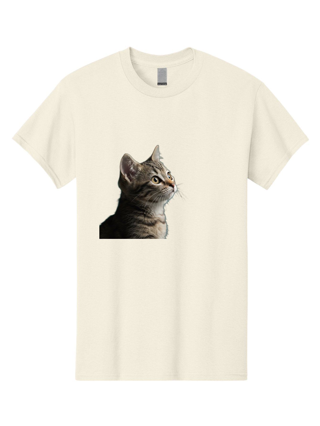 Cat-Looking-Up Men'S Graphic Tee, 100% Cotton, Comfortable Casual Summer Wear, Machine Washable, Vintage Camera, Old Camera, Antique Camera, Black Camera, Classic Photography, Photography Equipment, Nostalgic Device, Film Camera, Camera Art Bai633 4
