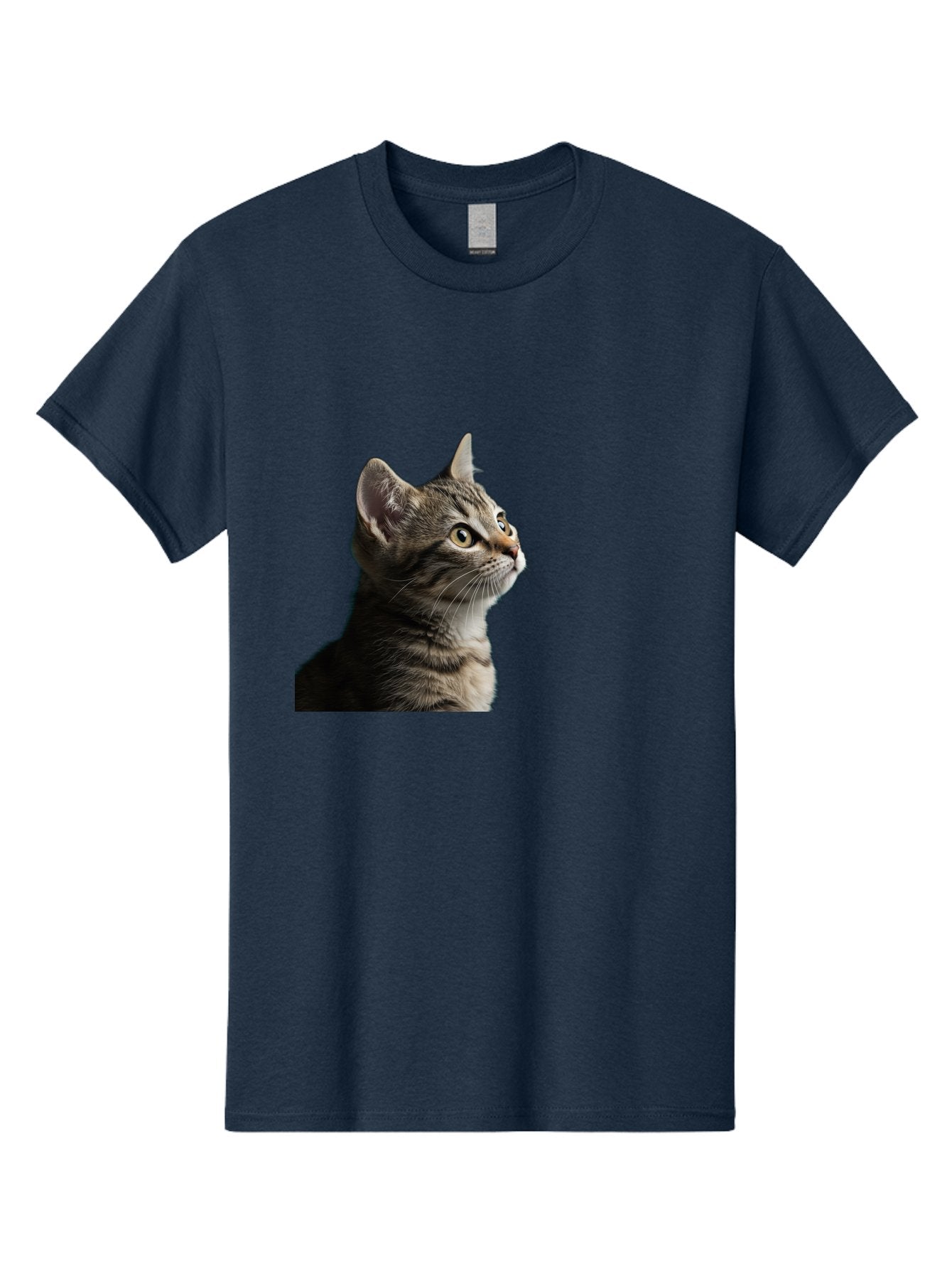 Cat-Looking-Up Men'S Graphic Tee, 100% Cotton, Comfortable Casual Summer Wear, Machine Washable, Vintage Camera, Old Camera, Antique Camera, Black Camera, Classic Photography, Photography Equipment, Nostalgic Device, Film Camera, Camera Art Bai633 6