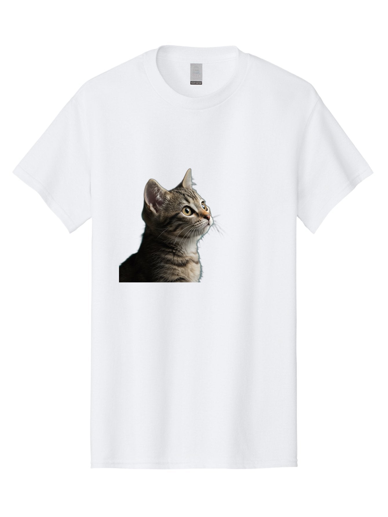 Cat-Looking-Up Men'S Graphic Tee, 100% Cotton, Comfortable Casual Summer Wear, Machine Washable, Vintage Camera, Old Camera, Antique Camera, Black Camera, Classic Photography, Photography Equipment, Nostalgic Device, Film Camera, Camera Art Bai633 14
