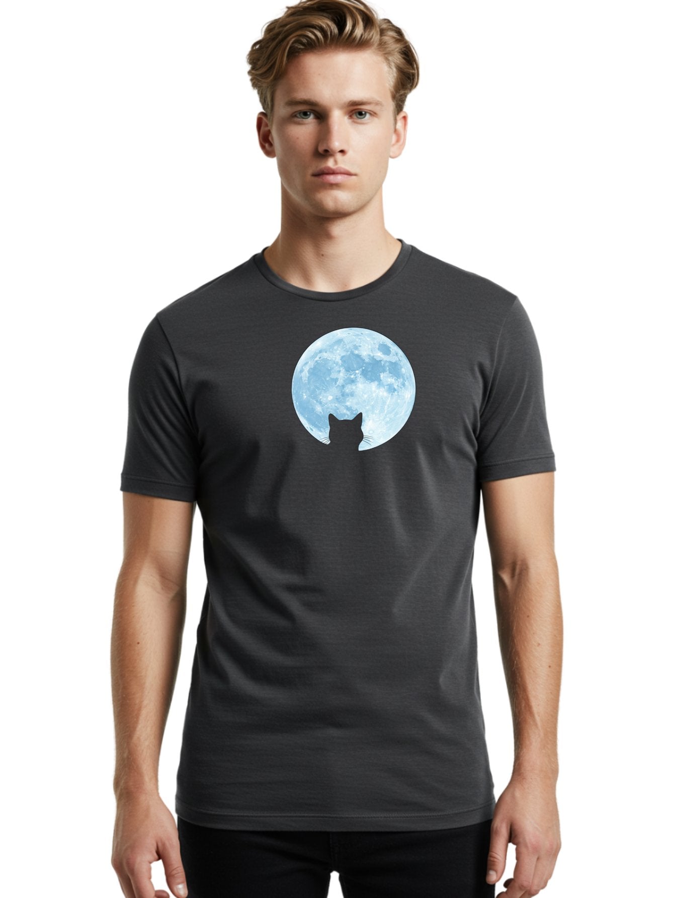 Cat-Moon Men'S Graphic Tee, 100% Cotton, Comfortable Casual Summer Wear, Machine Washable, Vintage Camera, Old Camera, Antique Camera, Black Camera, Classic Photography, Photography Equipment, Nostalgic Device, Film Camera, Camera Art Bai635 29