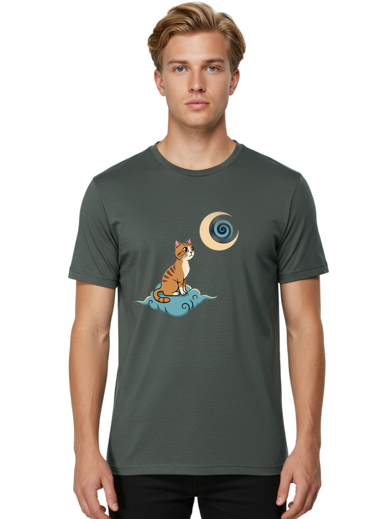 Cat-On-Cloud Men'S Graphic Tee, 100% Cotton, Comfortable Casual Summer Wear, Machine Washable, Vintage Camera, Old Camera, Antique Camera, Black Camera, Classic Photography, Photography Equipment, Nostalgic Device, Film Camera, Camera Art Bai636 16