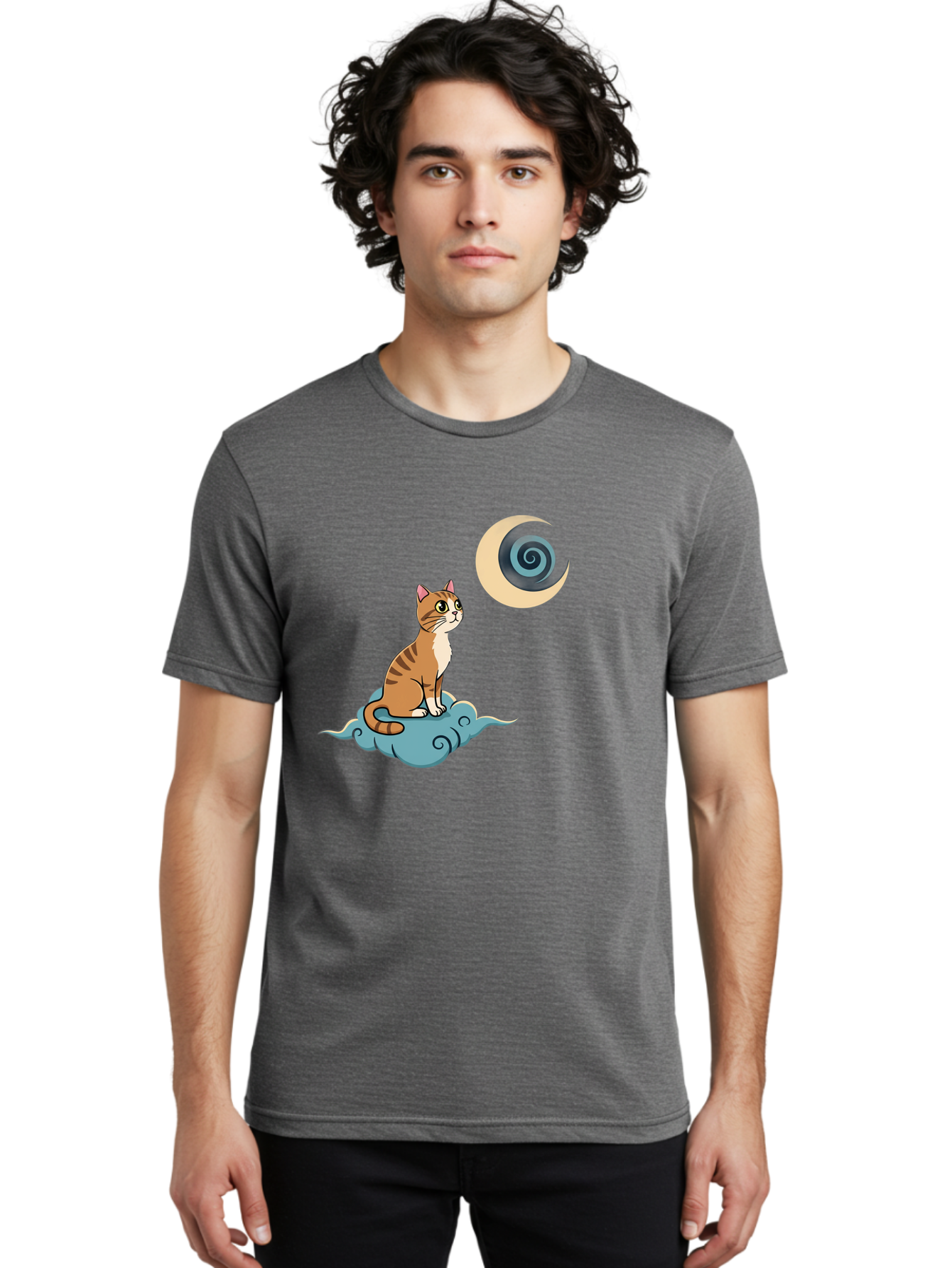 Cat-On-Cloud Men'S Graphic Tee, 100% Cotton, Comfortable Casual Summer Wear, Machine Washable, Vintage Camera, Old Camera, Antique Camera, Black Camera, Classic Photography, Photography Equipment, Nostalgic Device, Film Camera, Camera Art Bai636 23