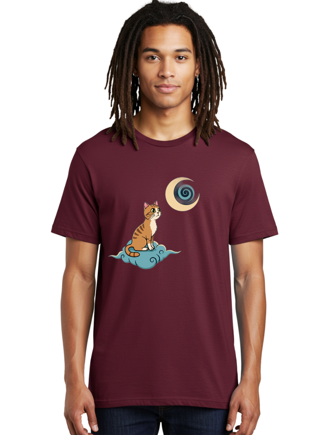 Cat-On-Cloud Men'S Graphic Tee, 100% Cotton, Comfortable Casual Summer Wear, Machine Washable, Vintage Camera, Old Camera, Antique Camera, Black Camera, Classic Photography, Photography Equipment, Nostalgic Device, Film Camera, Camera Art Bai636 19