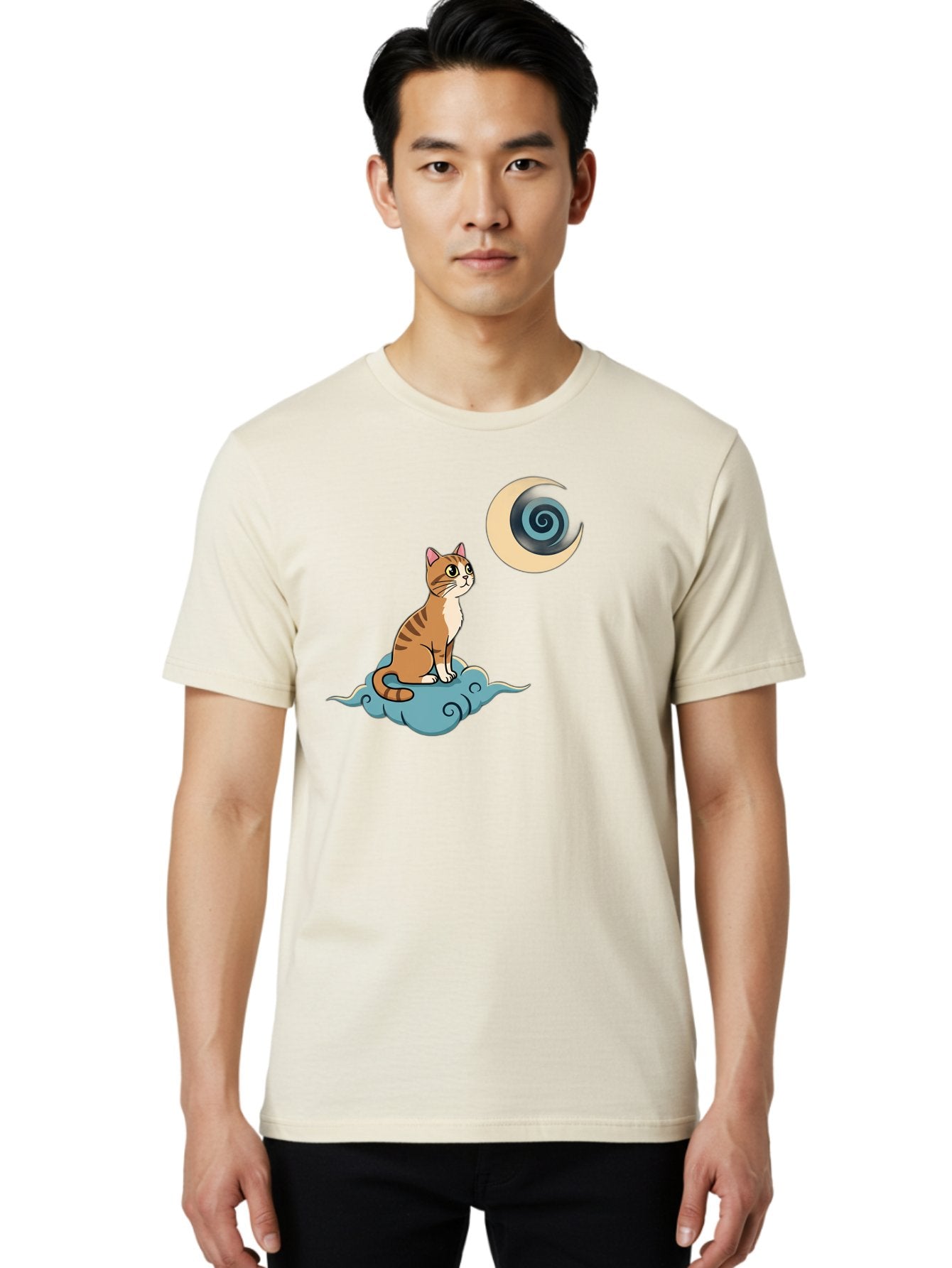 Cat-On-Cloud Men'S Graphic Tee, 100% Cotton, Comfortable Casual Summer Wear, Machine Washable, Vintage Camera, Old Camera, Antique Camera, Black Camera, Classic Photography, Photography Equipment, Nostalgic Device, Film Camera, Camera Art Bai636 18