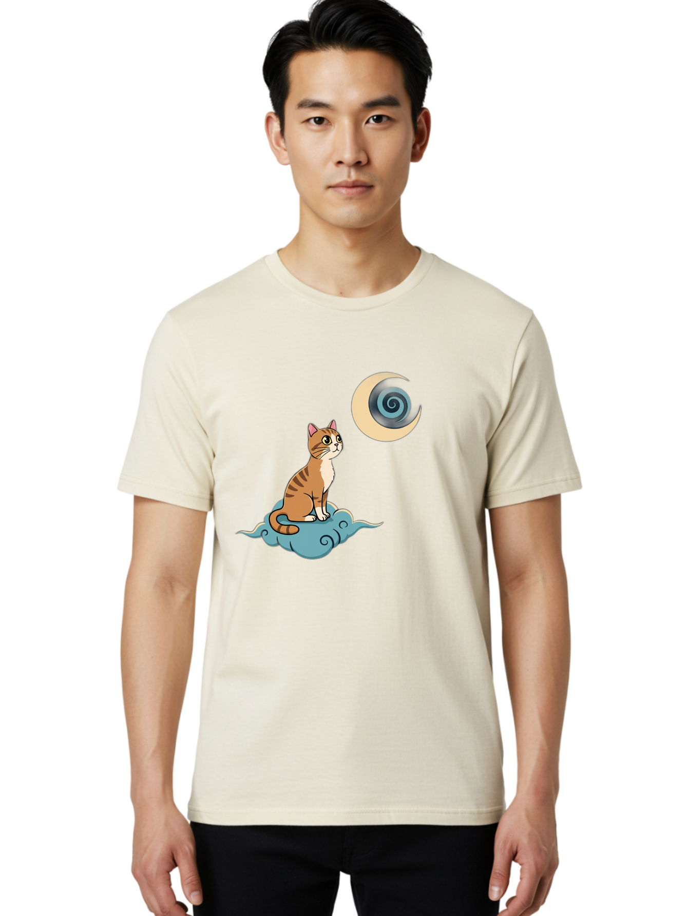 Cat-On-Cloud Men'S Graphic Tee, 100% Cotton, Comfortable Casual Summer Wear, Machine Washable, Vintage Camera, Old Camera, Antique Camera, Black Camera, Classic Photography, Photography Equipment, Nostalgic Device, Film Camera, Camera Art Bai636 27