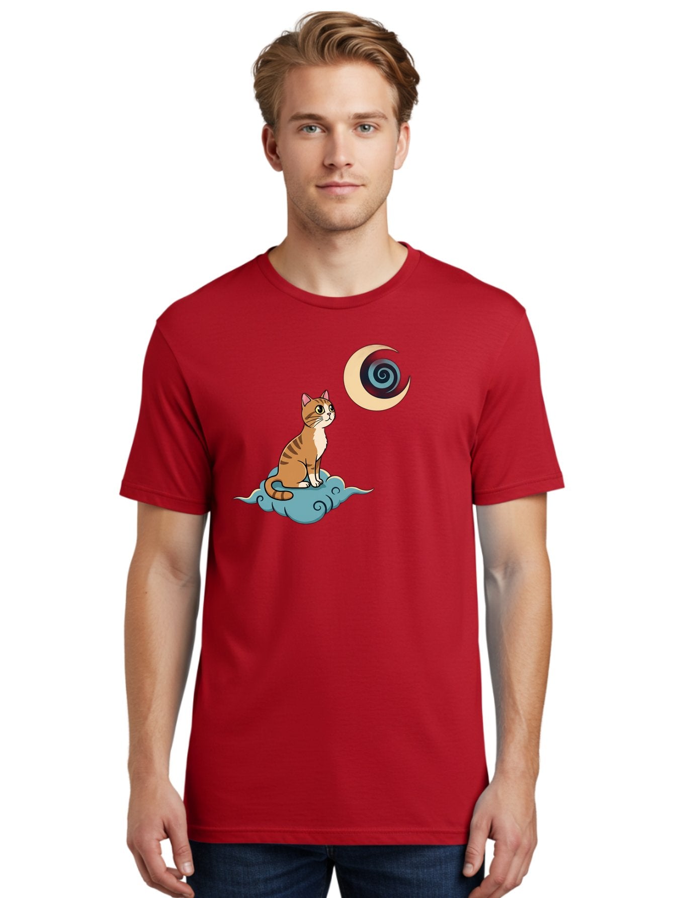 Cat-On-Cloud Men'S Graphic Tee, 100% Cotton, Comfortable Casual Summer Wear, Machine Washable, Vintage Camera, Old Camera, Antique Camera, Black Camera, Classic Photography, Photography Equipment, Nostalgic Device, Film Camera, Camera Art Bai636 16