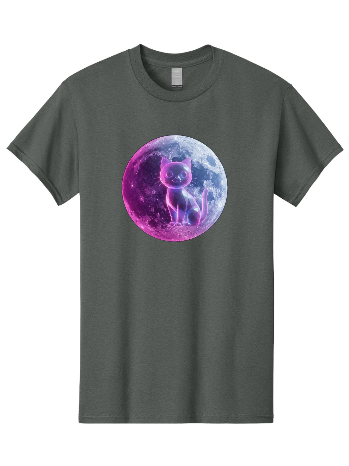 Cat-On-The-Moon-1 Men'S Graphic Tee, 100% Cotton, Comfortable Casual Summer Wear, Machine Washable, Vintage Camera, Old Camera, Antique Camera, Black Camera, Classic Photography, Photography Equipment, Nostalgic Device, Film Camera, Camera Art Bai638 3